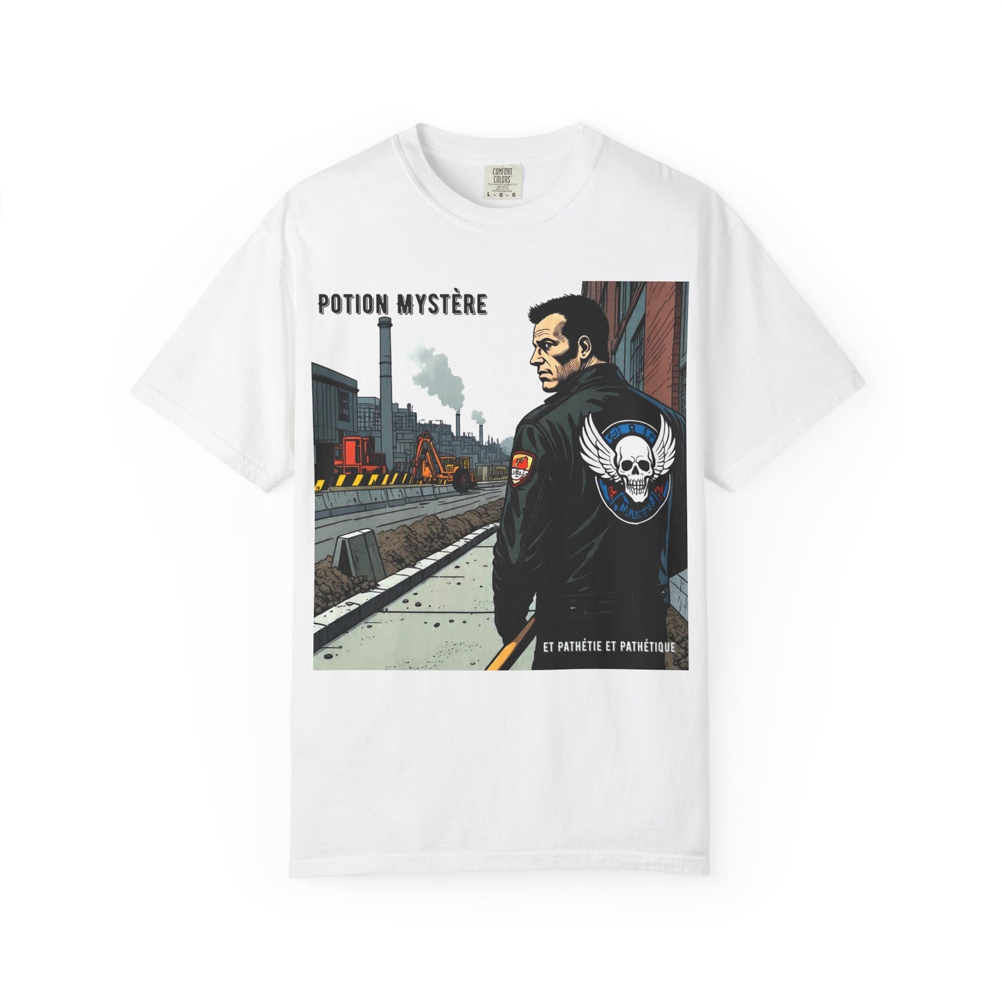 'Et Pathétie et Pathétique' par Potion Mystère, Vintage Graphic T-Shirt - Casual Wear, Birthday Gift, Festival Outfits, Unisex Style, Statement Tee, Unique Design