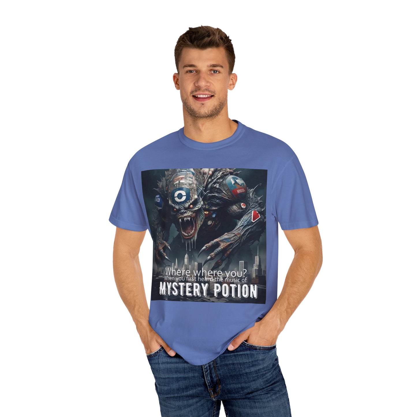 'Where were You When You First Heard Mystery Potion?' Unisex T-shirt - Spooky Graphic Tee for Halloween, Unisex Gift, Casual Wear, Festival Apparel