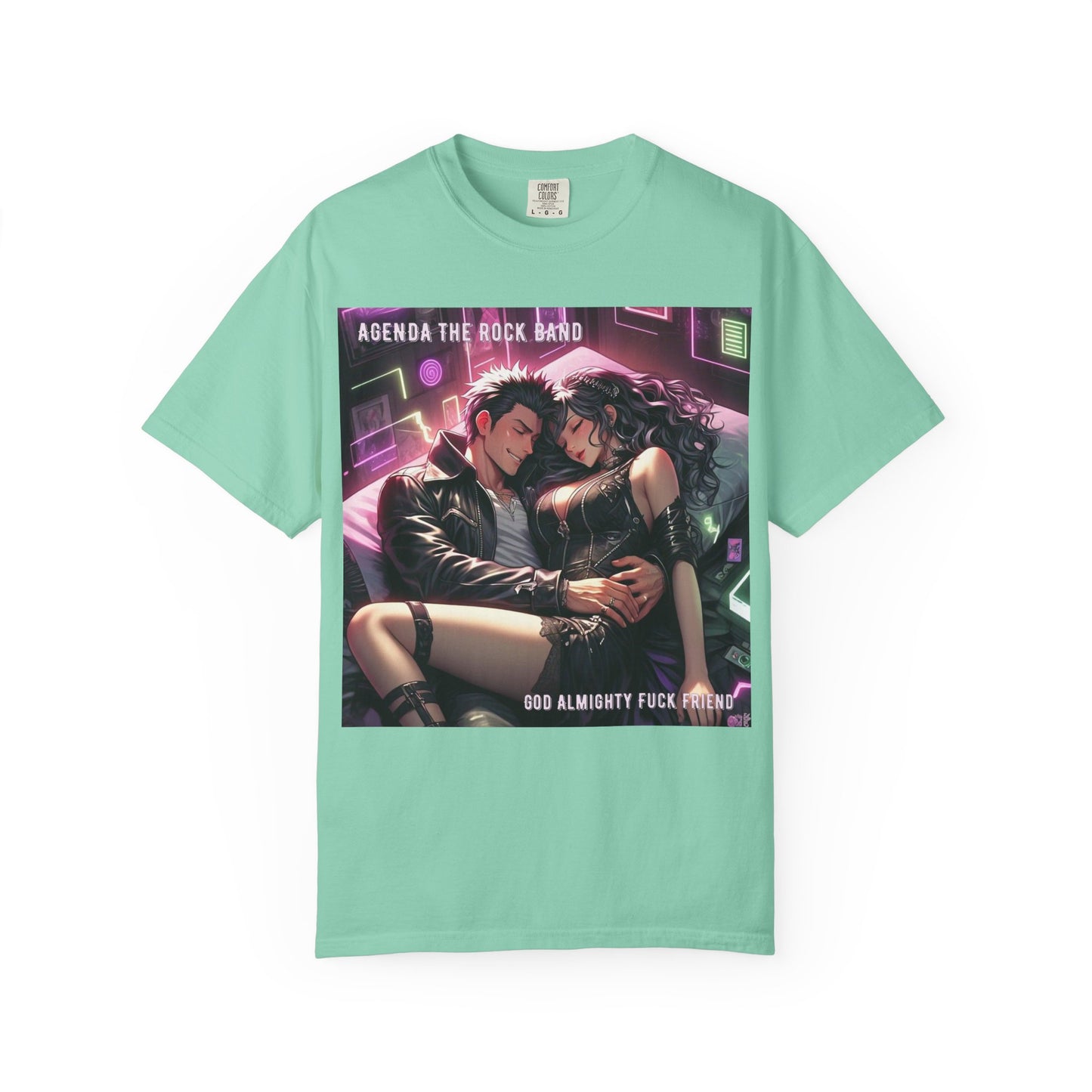 Rock Band Explicit Graphic T-Shirt, Vintage Music Tee, Unisex Kurt Cobain Shirt, Retro Style Apparel, Perfect for Concerts or Gifting