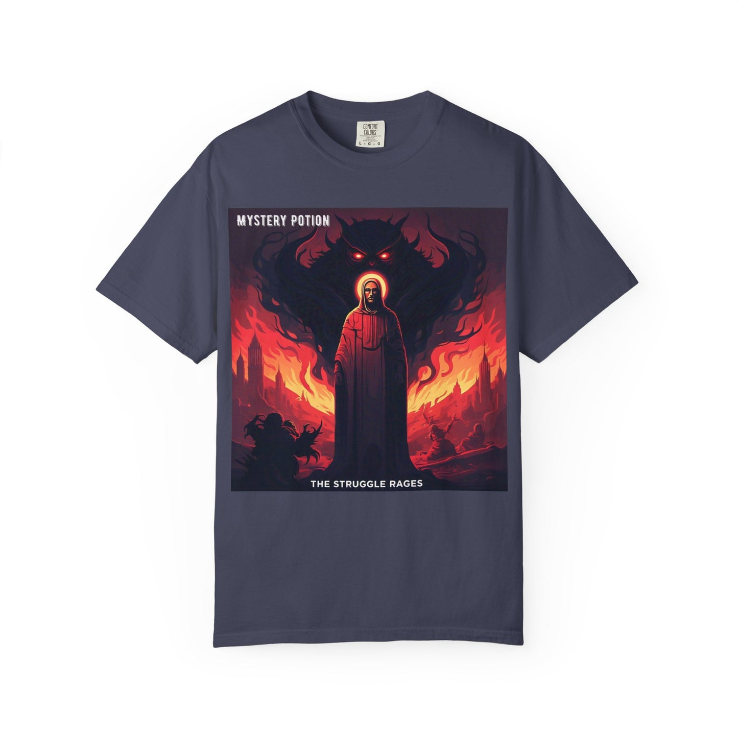 Mystical Struggle Graphic Tee - Perfect for Fans of Fantasy, Unique Gift, Casual Wear, Unisex T-shirt, Graphic Art Clothing