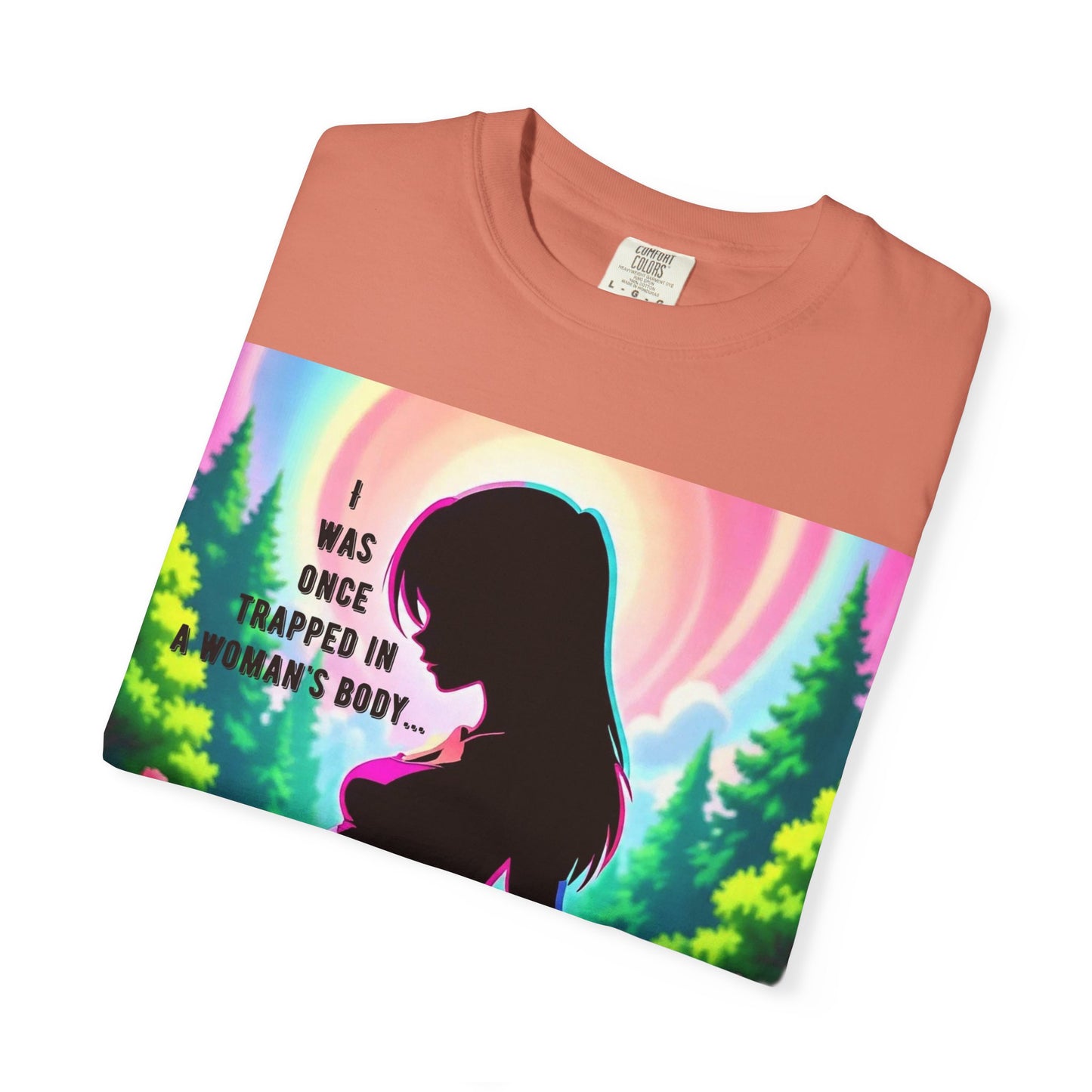 Maternity T-Shirt: I Was Once Trapped in Mom's Body, Pregnancy Gift, Baby Shower Shirt, Unisex Tee for Moms, Expecting Mothers