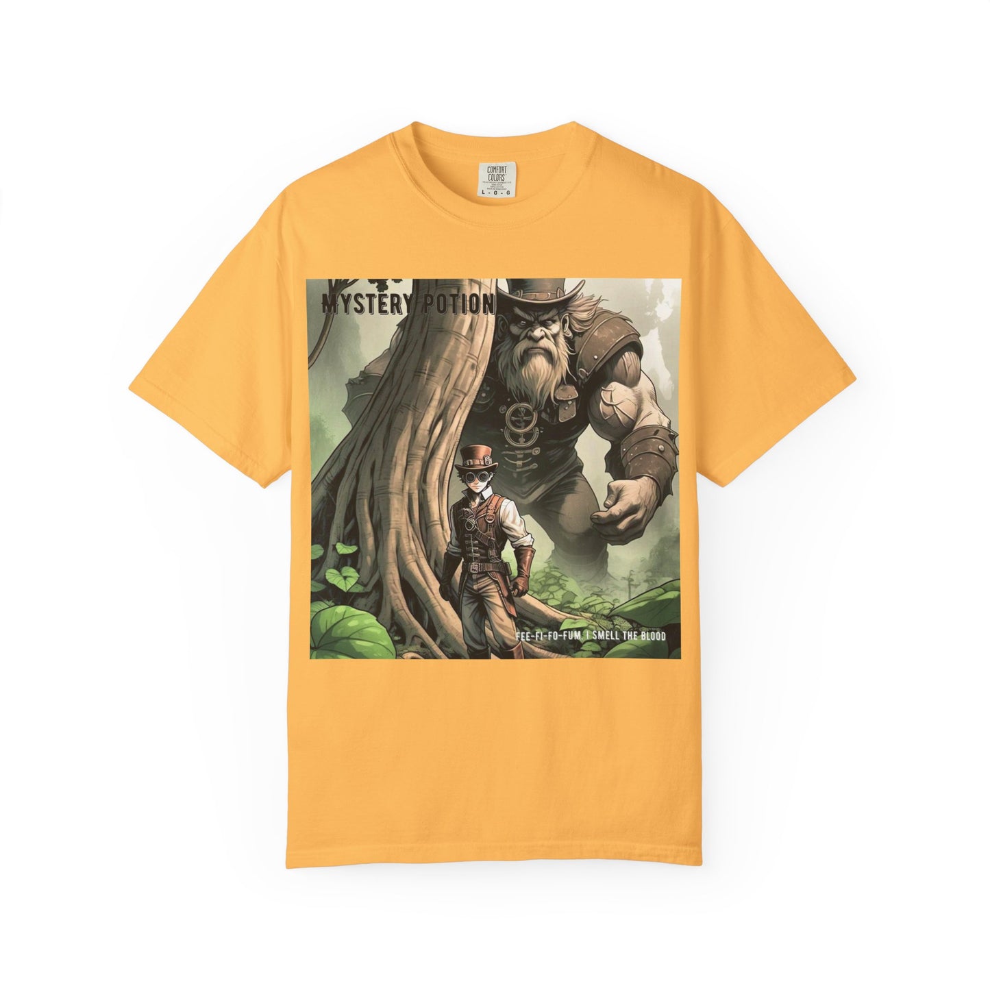 Mystery Potion Adventure T-Shirt, Fantasy Shirt, Unisex Graphic Tee, Gamer Gift, Nature Lover Gift, Cool T-Shirt for Events