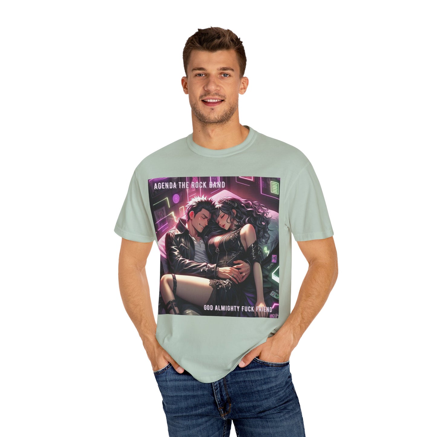 Rock Band Explicit Graphic T-Shirt, Vintage Music Tee, Unisex Kurt Cobain Shirt, Retro Style Apparel, Perfect for Concerts or Gifting