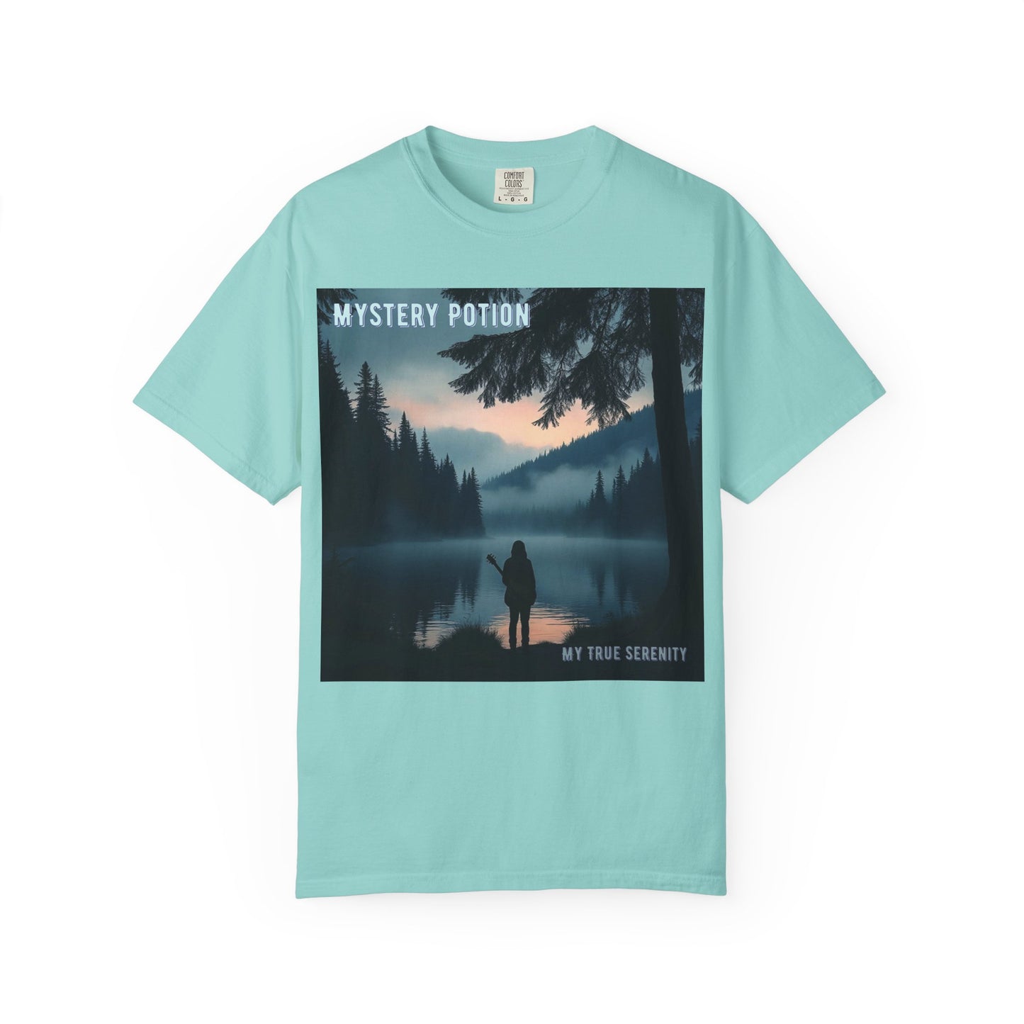 'My True Serenity' by Mystery Potion Unisex T-Shirt | Nature Lover Gift, Outdoor Adventure Tee, Casual Everyday Wear, Unique Graphic Shirt, Cozy and Stylish