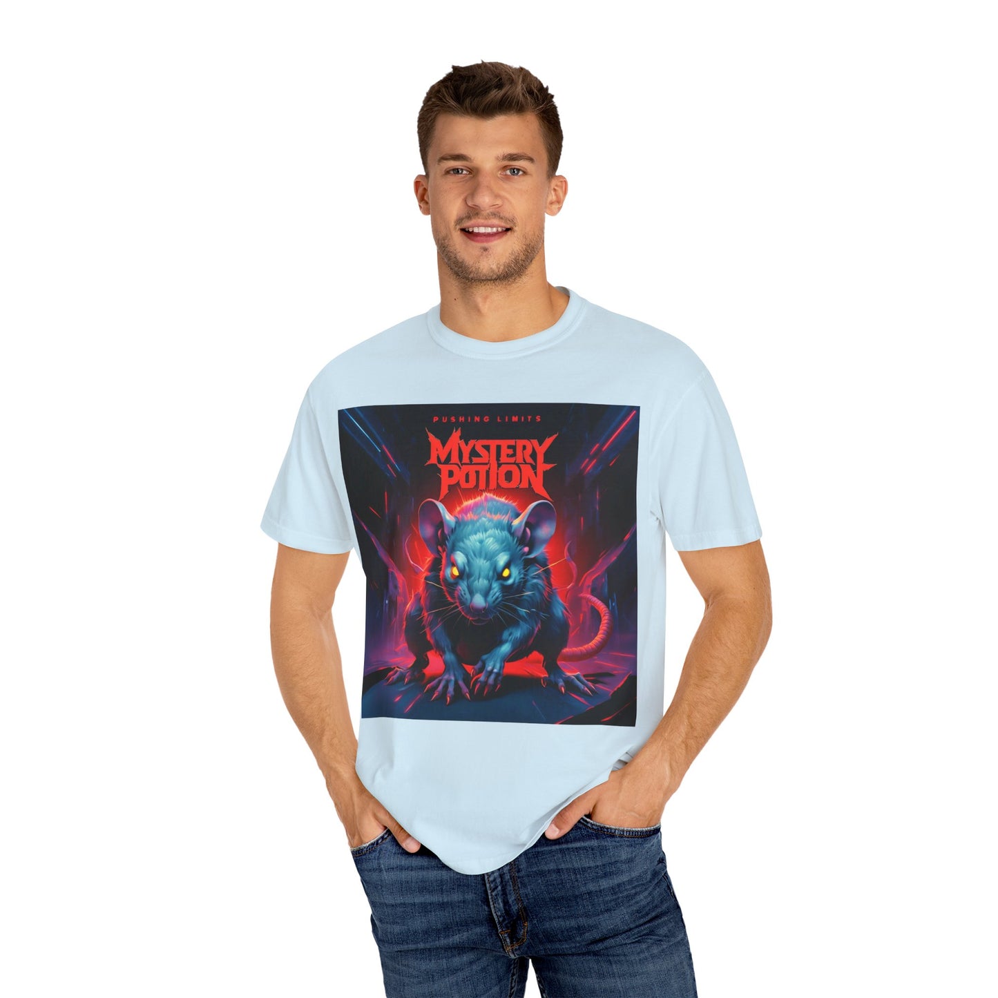 Pushing Limits by Mystery Potion T-Shirt, Unisex Graphic Tee, Unique Gift, Cool Casual Wear, Event Shirt, Fun Fashion Statement