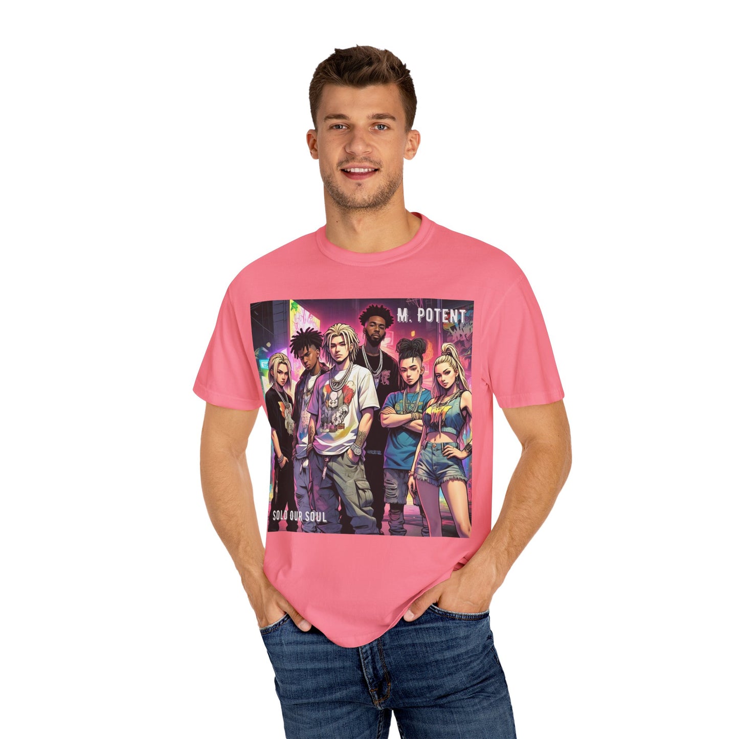 'Sold Our Soul' by M. Potent, Hip Hop Graphic Tee, Streetwear T-Shirt, Unisex Casual Tee, Music-Inspired Shirt, Gifts for Music Lovers, Trendy Fashion Top