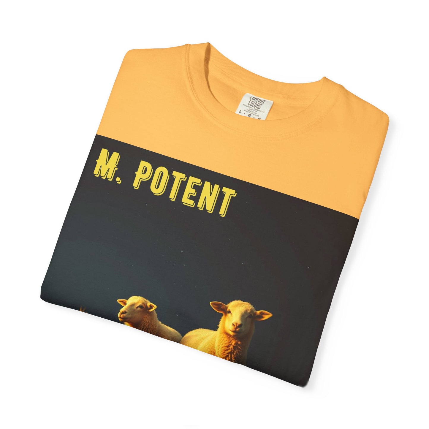 Debate Between Sheep and Grain by M. Potent, Sheep Graphic T-Shirt, Unisex Fashion Top, Farm Life Tee, Gift for Animal Lovers, Casual Everyday Wear