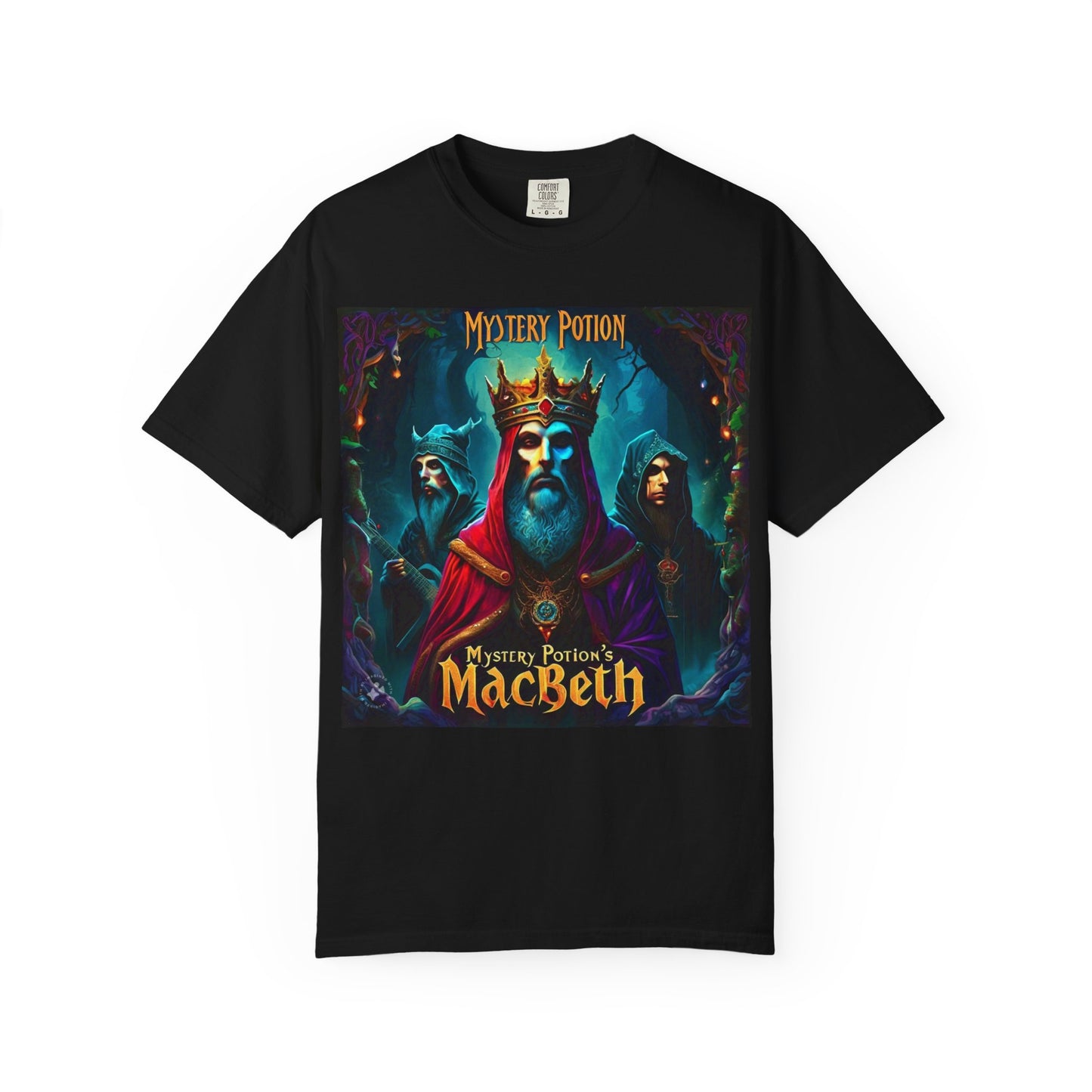 Mystery Potion Macbeth Shirt | Unisex T-Shirt for Fans, Halloween Costume, Literary Gifts, Theatre Lovers