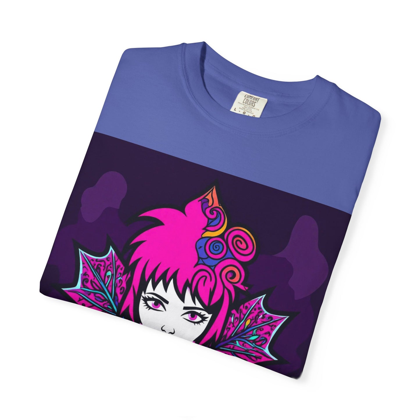 Emily The Maple Leaf Vibrant Graphic Tee: Retro Pop Art T-Shirt, Unique Gift, Casual Wear, Festival Fashion, Fun Style, Unisex Apparel