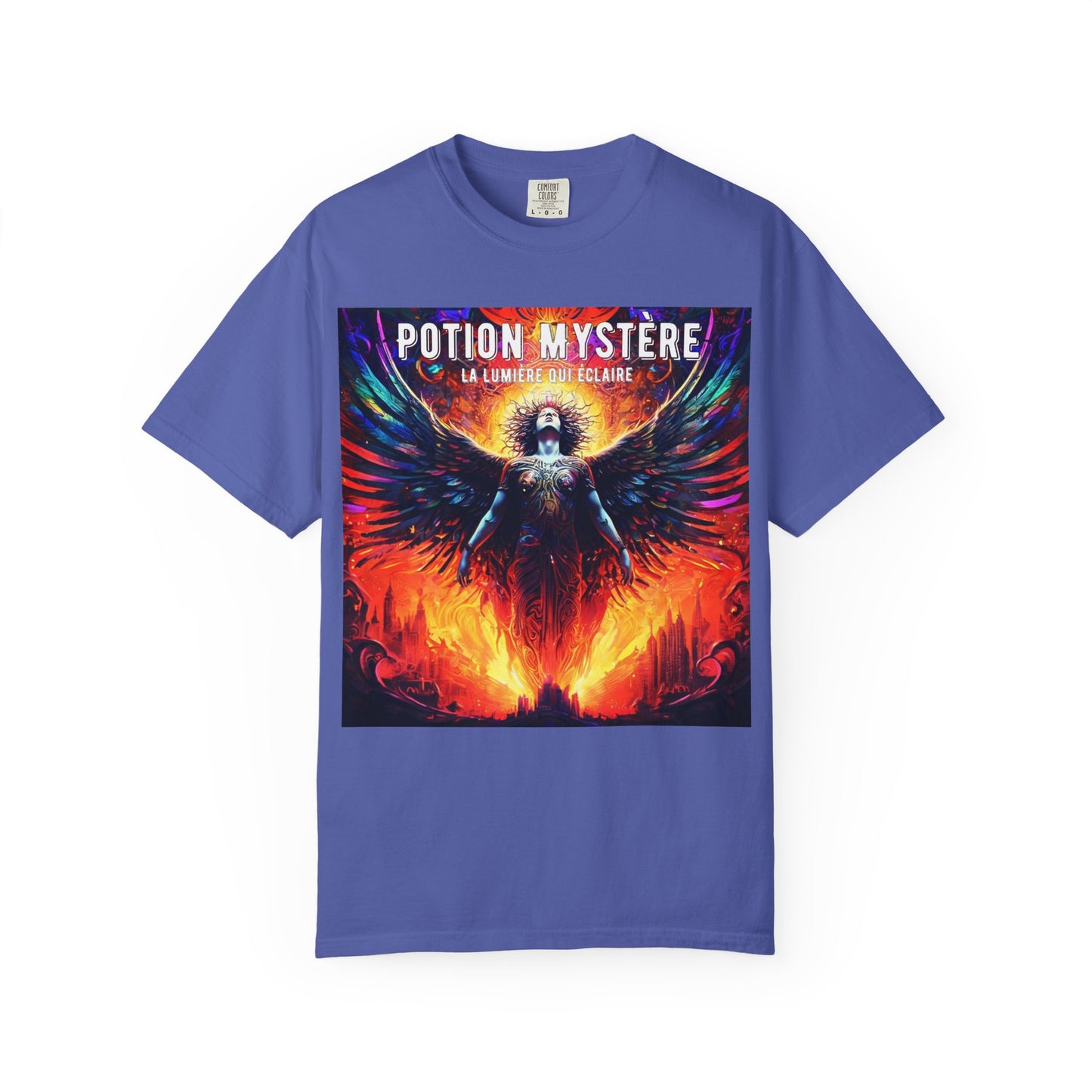 Mystical Graphic Tee - Potion Mystere Unisex T-Shirt, Boho Fashion, Festival Wear, Witchy Style, Gift for Occult Lovers