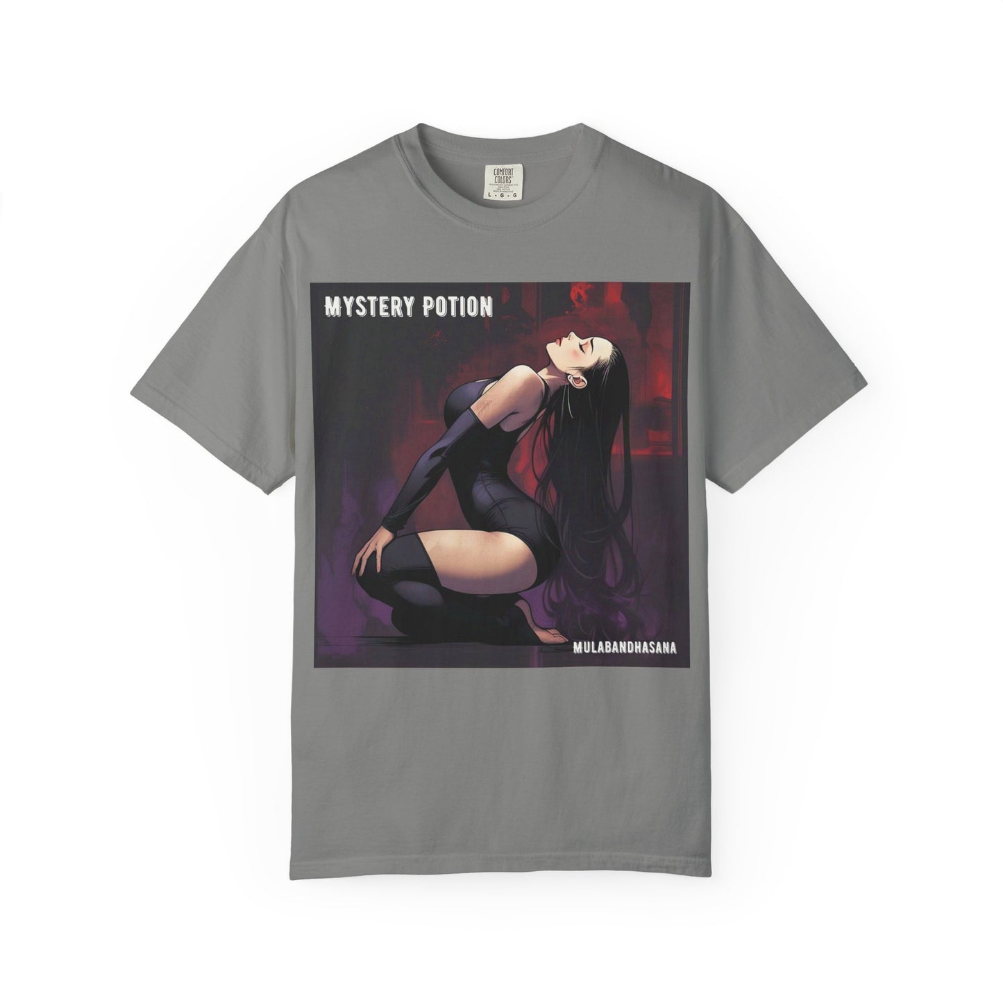 Mystical Mystery Potion Unisex T-Shirt, Yoga Graphic Tee, Unique Gift, Halloween Apparel, Vintage Style, Casual Wear