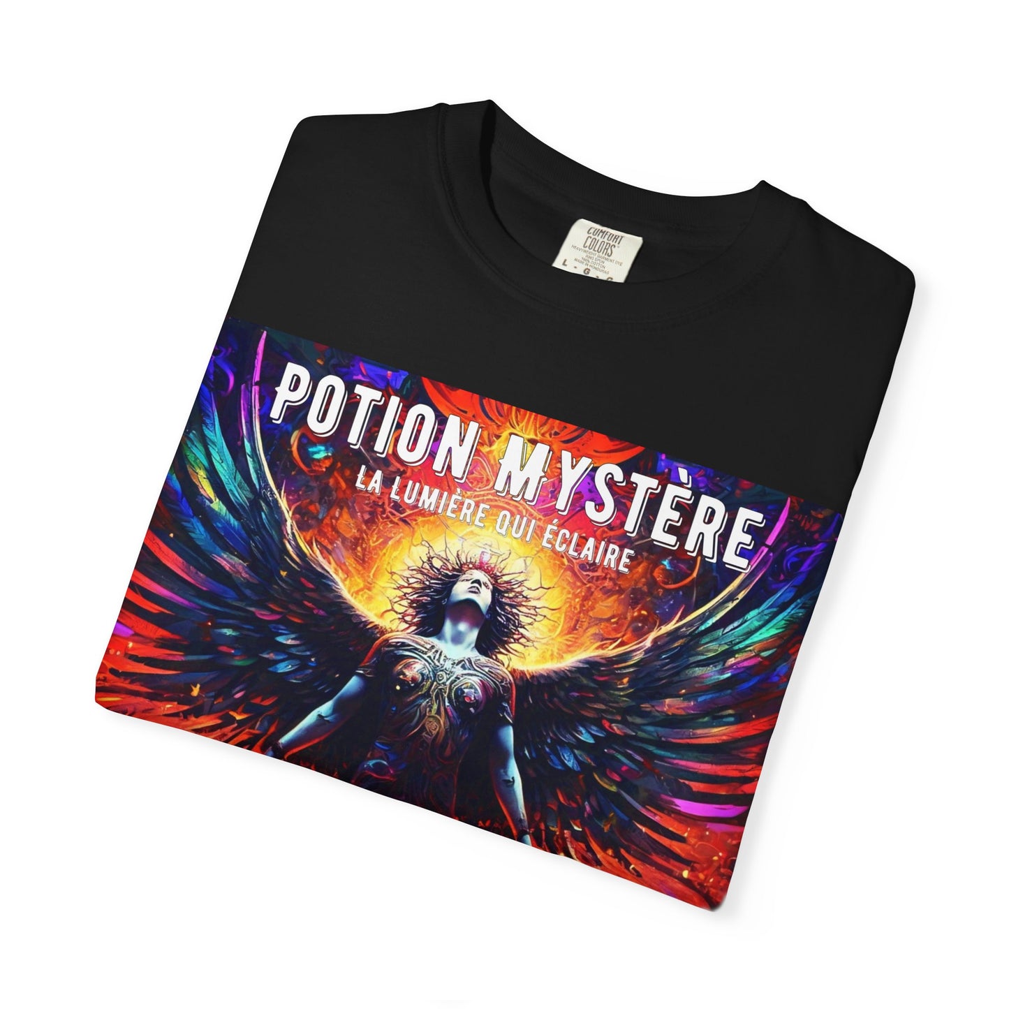 Mystical Graphic Tee - Potion Mystere Unisex T-Shirt, Boho Fashion, Festival Wear, Witchy Style, Gift for Occult Lovers