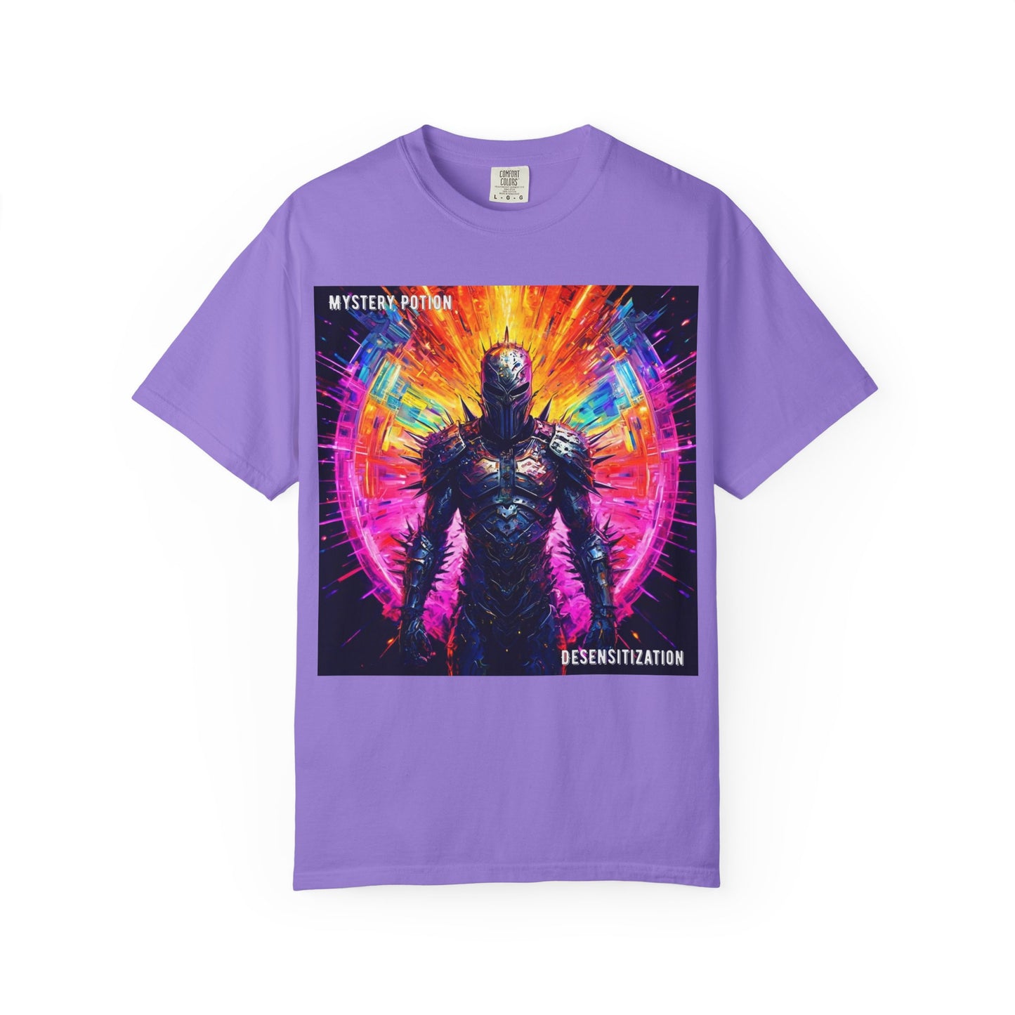 Desensitization by Mystery Potion T-Shirt, Psychedelic Graphic Tee, Unisex Streetwear, Gift for Gamers, Festival Outfit, Casual Style
