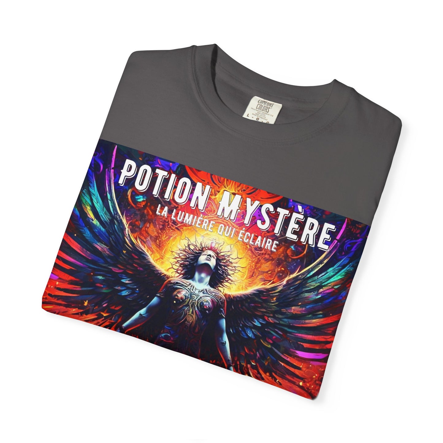 Mystical Graphic Tee - Potion Mystere Unisex T-Shirt, Boho Fashion, Festival Wear, Witchy Style, Gift for Occult Lovers