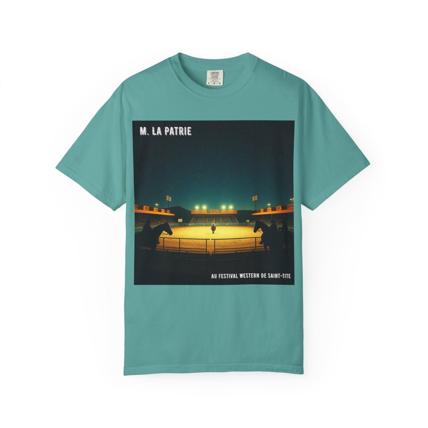 Retro Festival Western de Saint-Tite T-Shirt, Graphic Tee, Music Lovers Shirt, Unisex Cotton Tee, Vintage Concert Country Apparel, Rodeo Festival Outfit