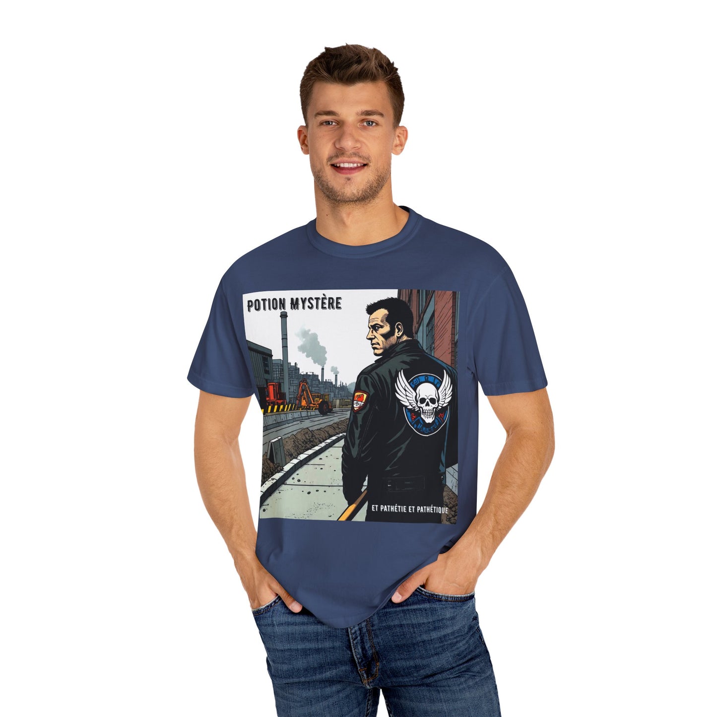 'Et Pathétie et Pathétique' par Potion Mystère, Vintage Graphic T-Shirt - Casual Wear, Birthday Gift, Festival Outfits, Unisex Style, Statement Tee, Unique Design