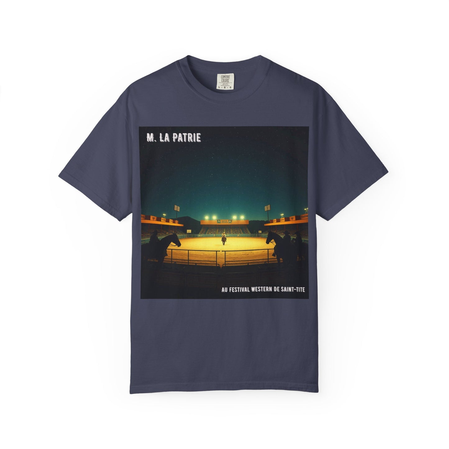 Retro Festival Western de Saint-Tite T-Shirt, Graphic Tee, Music Lovers Shirt, Unisex Cotton Tee, Vintage Concert Country Apparel, Rodeo Festival Outfit