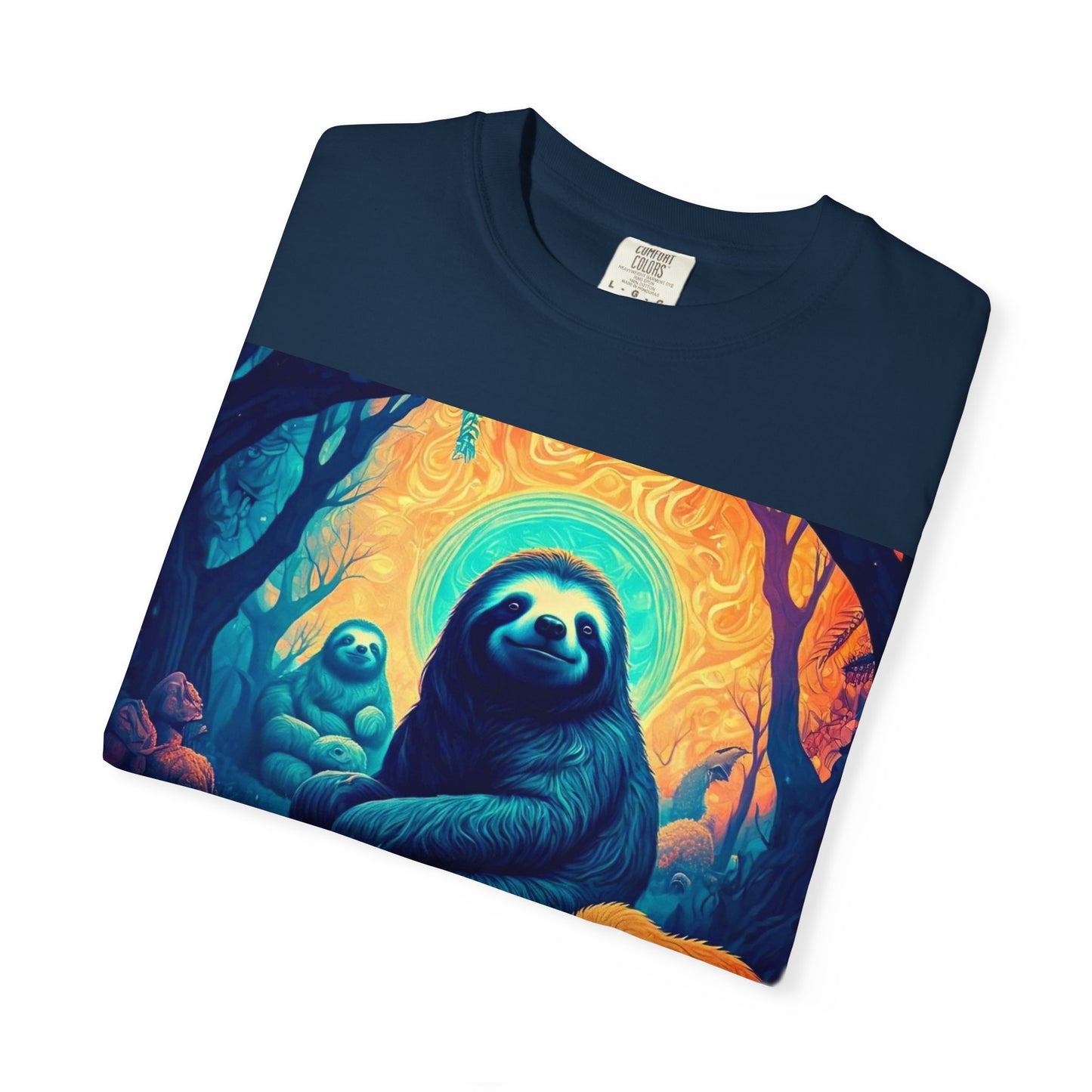 Vibrant Wildlife T-Shirt - Unisex Garment-Dyed Tee, Nature Lover Gift, Animal Art Shirt, Eco-Friendly Fashion, Summer Essentials