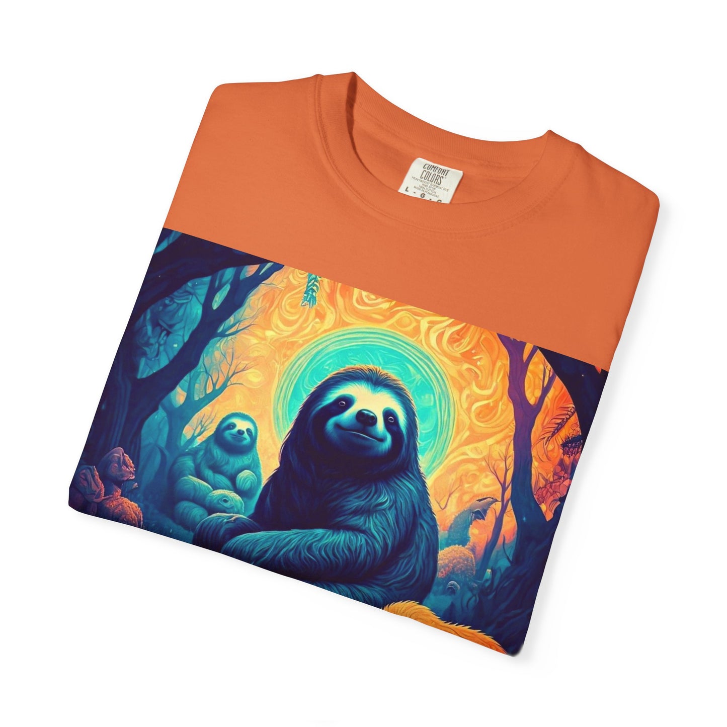 Vibrant Wildlife T-Shirt - Unisex Garment-Dyed Tee, Nature Lover Gift, Animal Art Shirt, Eco-Friendly Fashion, Summer Essentials