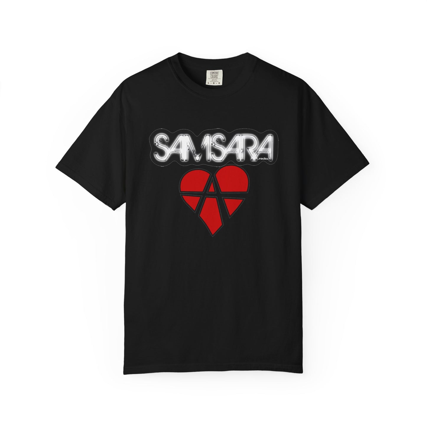 Samsara Unisex T-Shirt, Band Picture on back, Comfortable Graphic Shirt for Music Lovers, Perfect for Concerts, Gifts for Friends, Casual Wear, Street Style