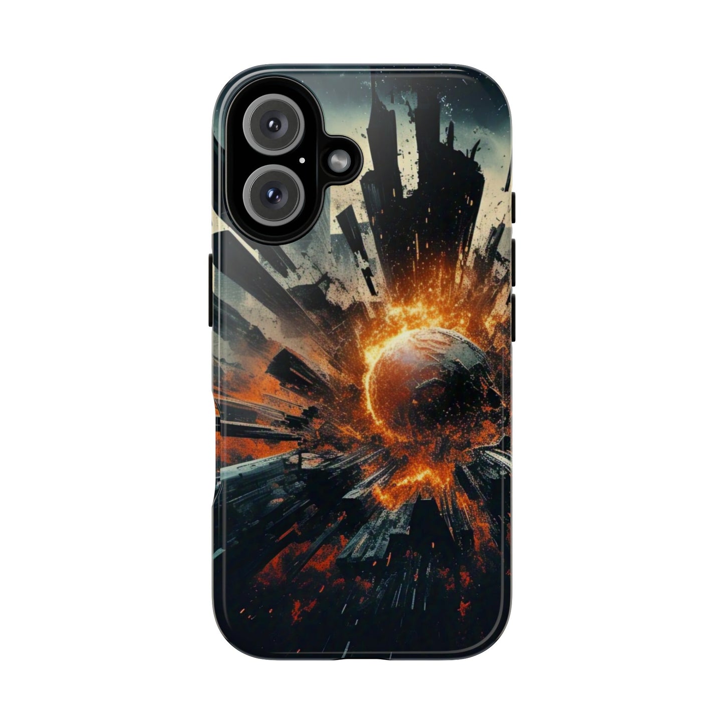 Apocalypse Tough Cases - Adventurous Phone Case, Cosmic Explosion Design, Perfect for Gamers, Space Lovers, Unique Gift Idea, Stylish Protection