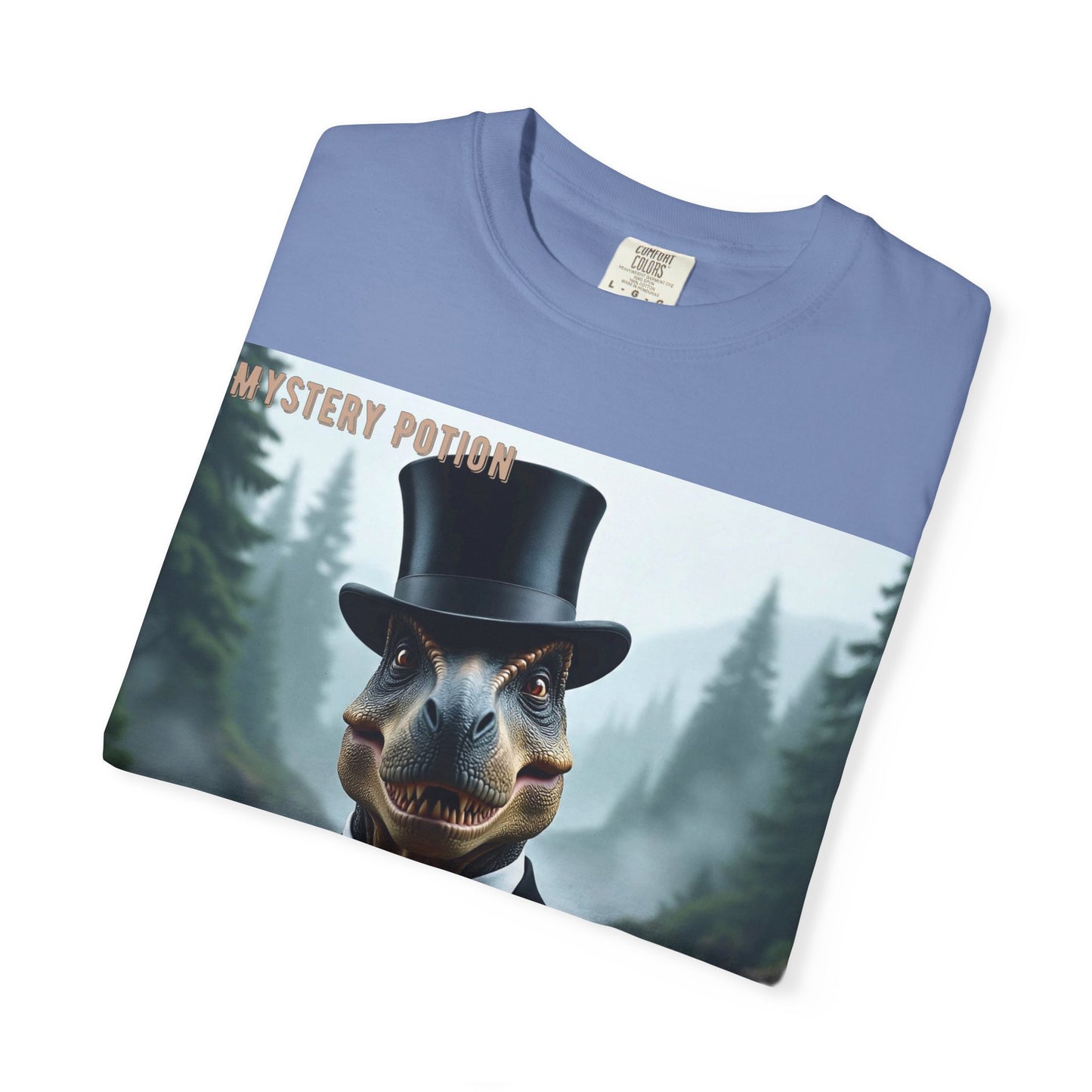 Mystery Potion T-shirt, Quirky Animal Graphic Tee, Fun Gift for Nature Lovers, Unique Fashion Statement, Casual Wear, Unisex Graphic Tee