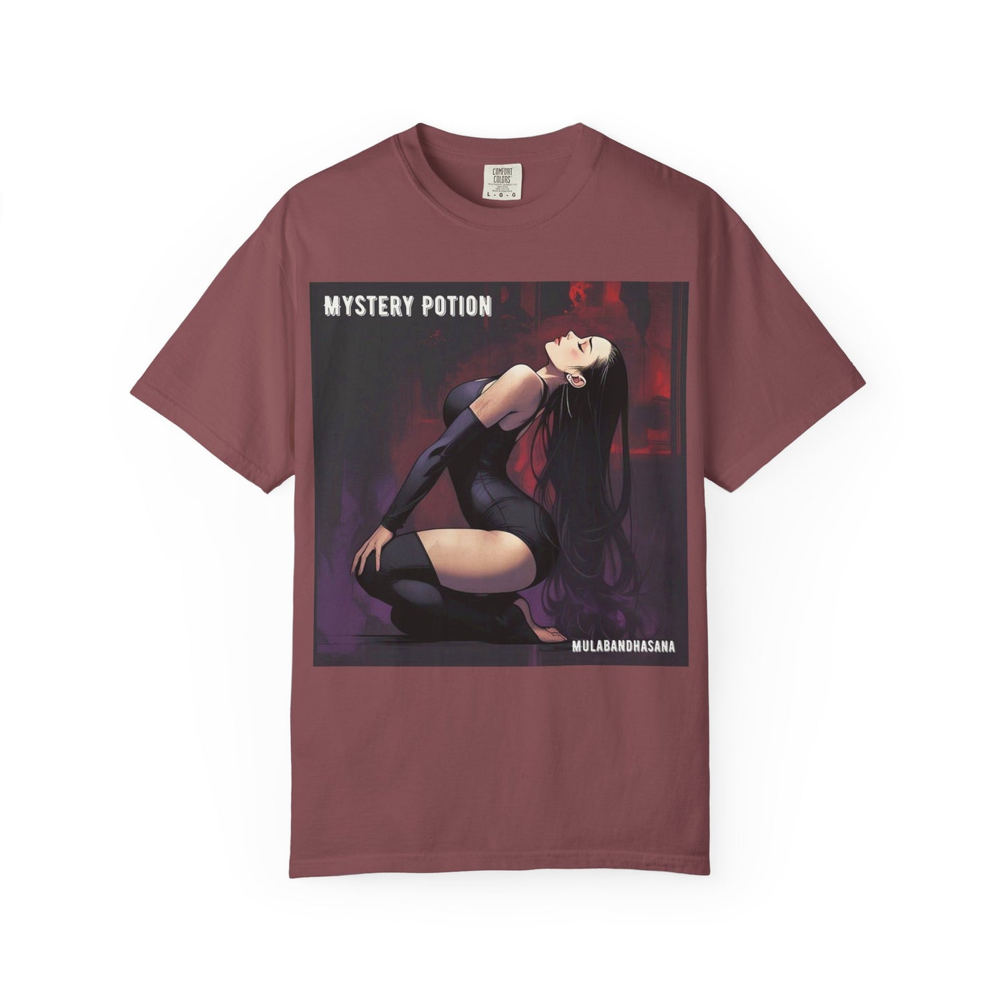 Mystical Mystery Potion Unisex T-Shirt, Yoga Graphic Tee, Unique Gift, Halloween Apparel, Vintage Style, Casual Wear