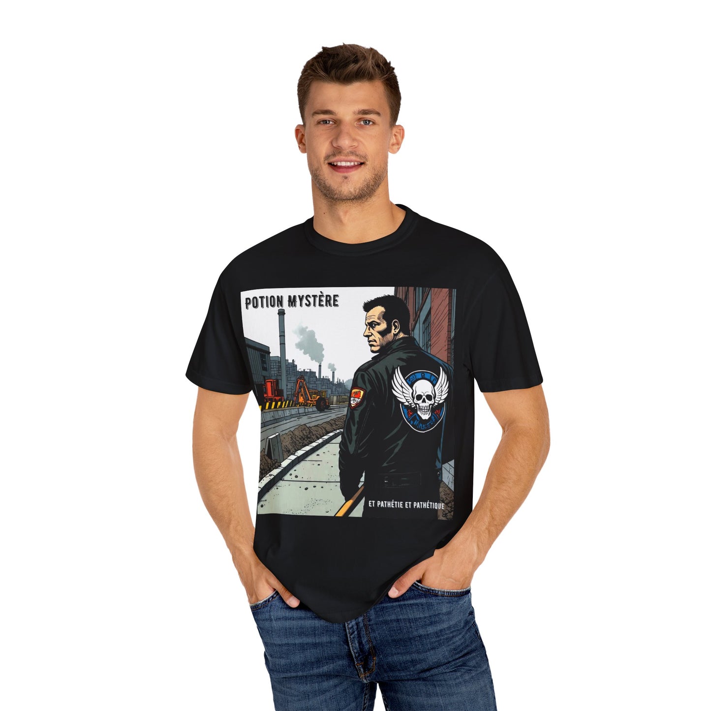 'Et Pathétie et Pathétique' par Potion Mystère, Vintage Graphic T-Shirt - Casual Wear, Birthday Gift, Festival Outfits, Unisex Style, Statement Tee, Unique Design