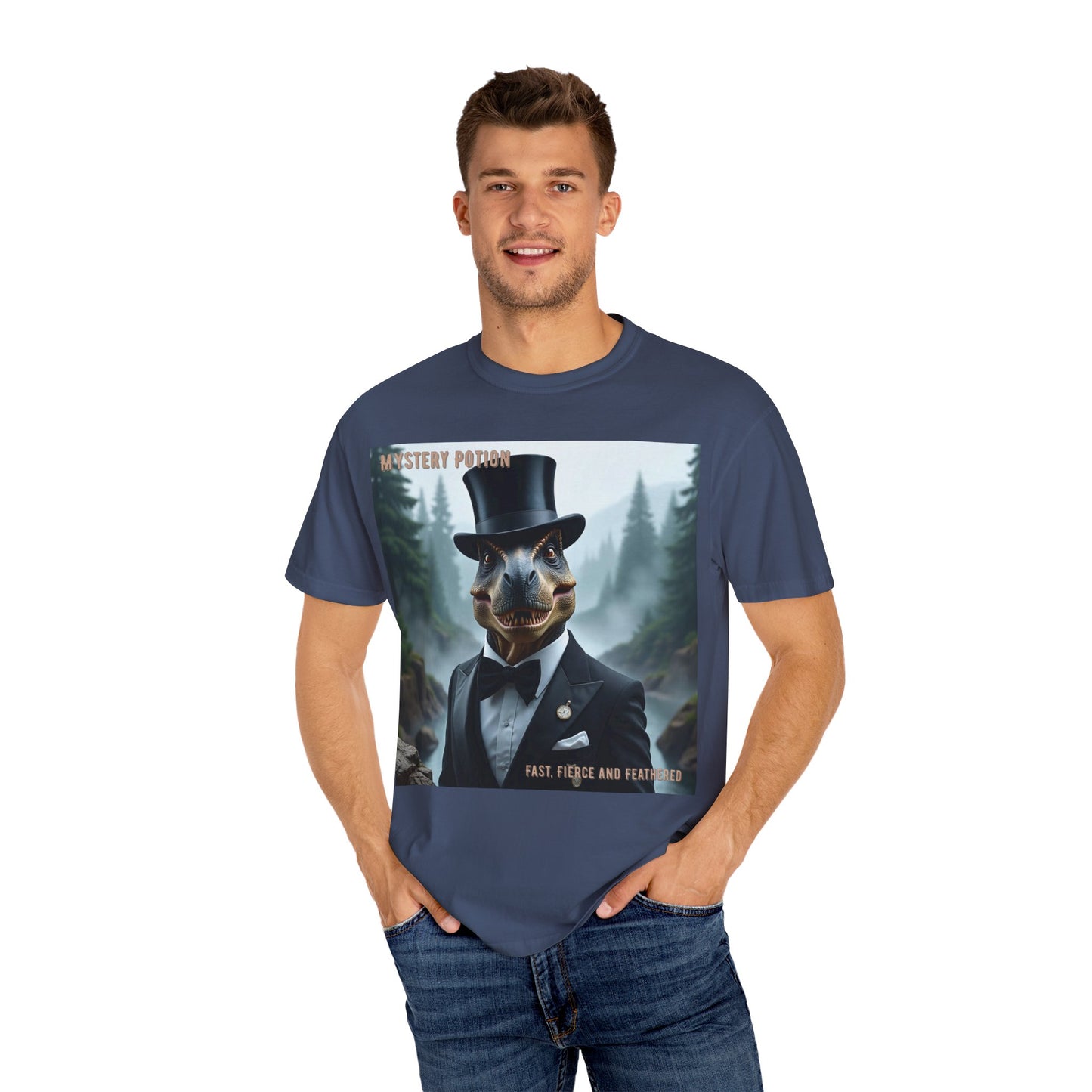 Mystery Potion T-shirt, Quirky Animal Graphic Tee, Fun Gift for Nature Lovers, Unique Fashion Statement, Casual Wear, Unisex Graphic Tee
