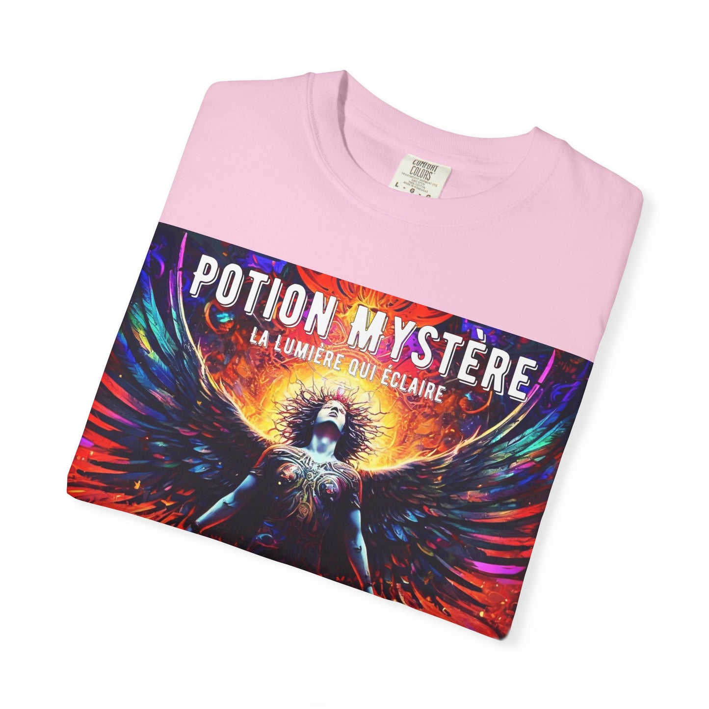Mystical Graphic Tee - Potion Mystere Unisex T-Shirt, Boho Fashion, Festival Wear, Witchy Style, Gift for Occult Lovers
