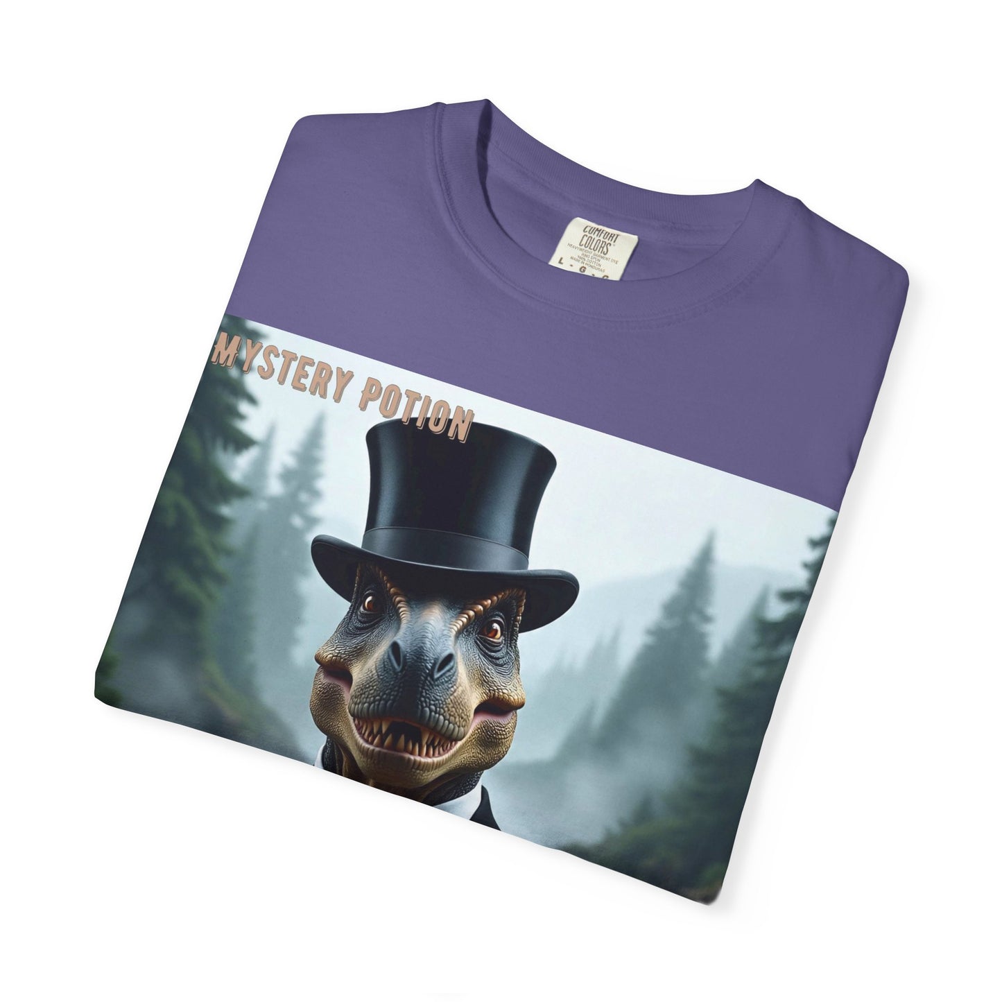 Mystery Potion T-shirt, Quirky Animal Graphic Tee, Fun Gift for Nature Lovers, Unique Fashion Statement, Casual Wear, Unisex Graphic Tee