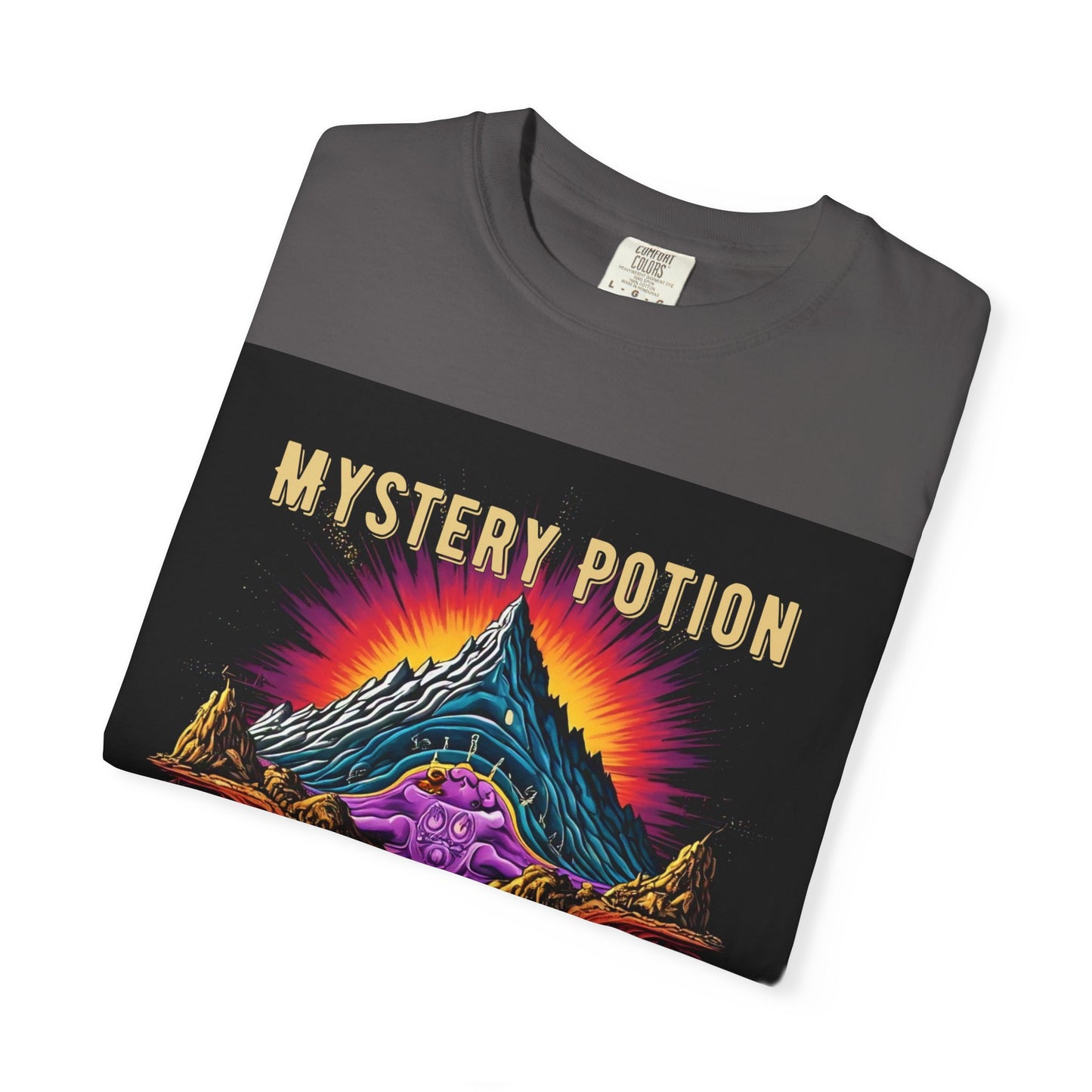 Mystical Graphic T-Shirt, "Nothing New Under The Sun" Vintage Aura Tee, Unisex Casual Wear, Unique Gift for Nature Lovers, Festival Essentials, Eco-Friendly Fashion