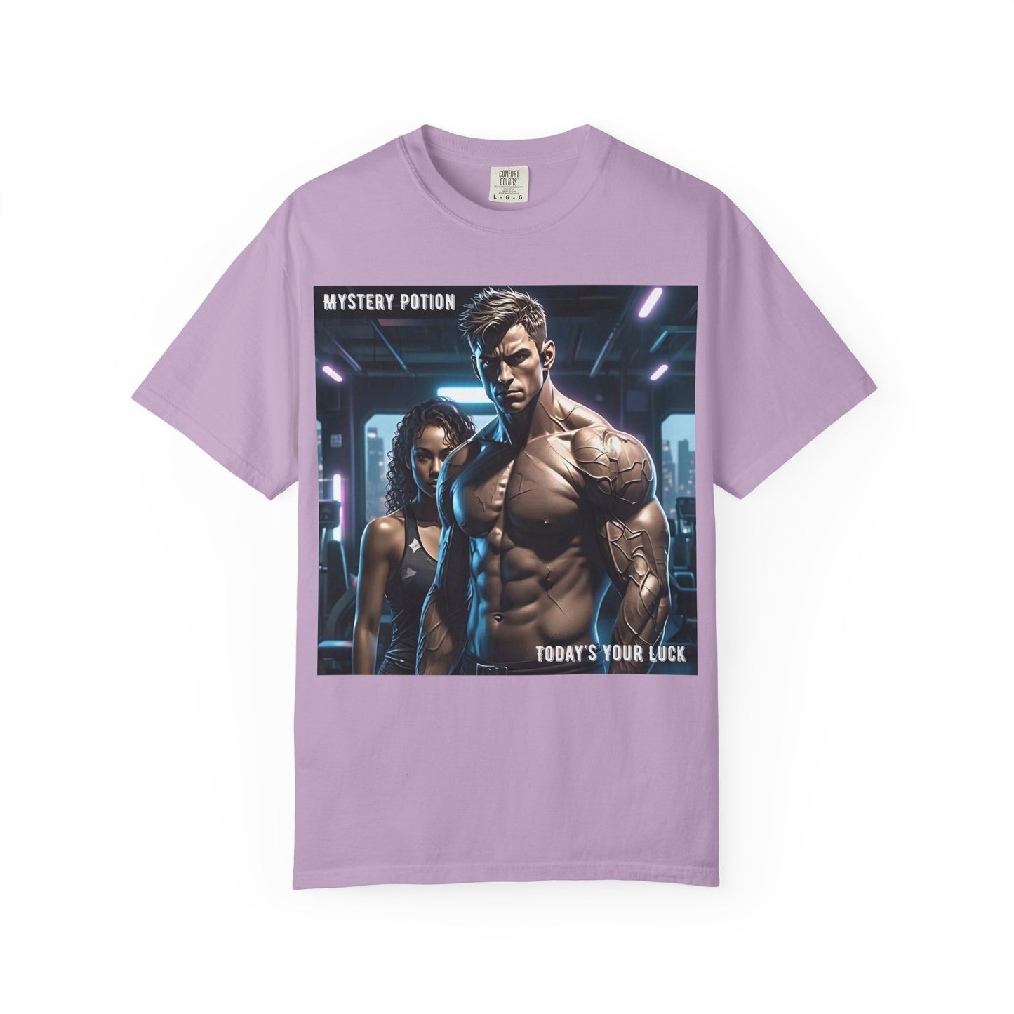 Mystery Potion Graphic T-Shirt - Unisex Casual Wear, Fitness Gift, Trendy Tee, Gamer Apparel, Everyday Style