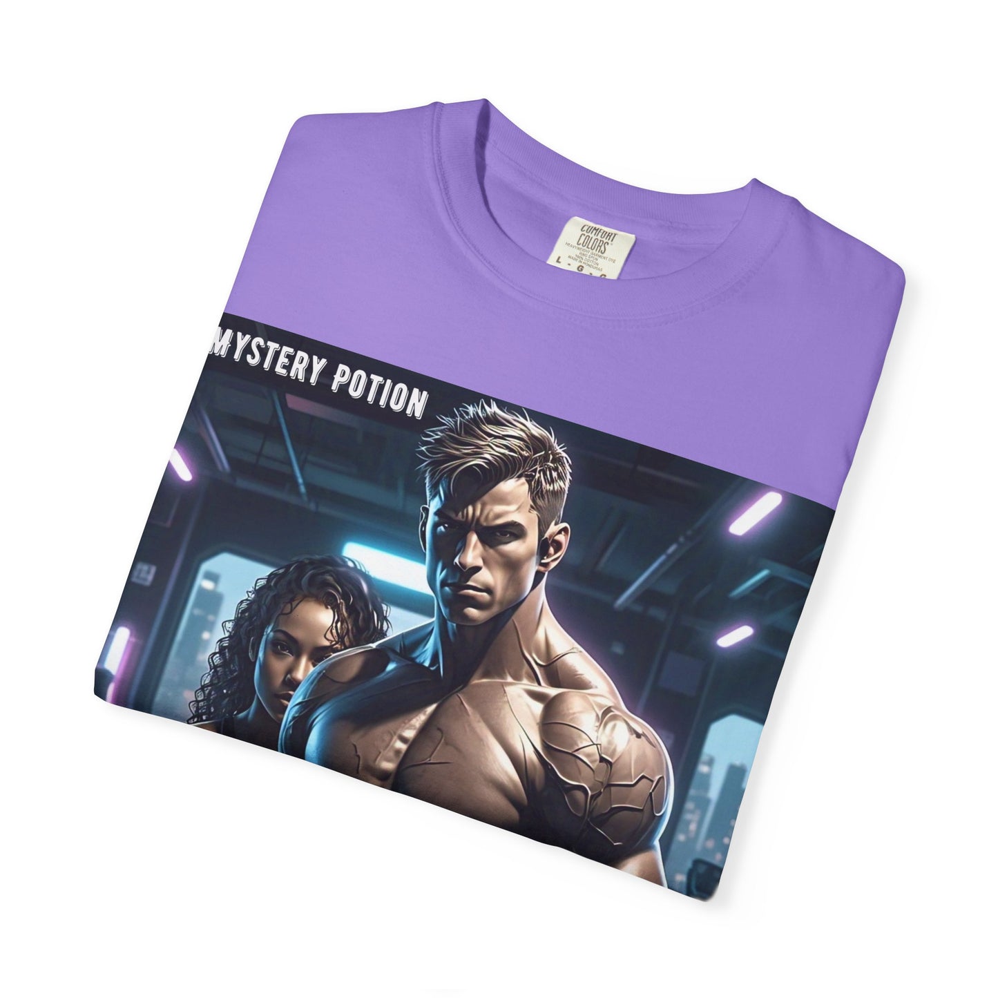 Mystery Potion Graphic T-Shirt - Unisex Casual Wear, Fitness Gift, Trendy Tee, Gamer Apparel, Everyday Style