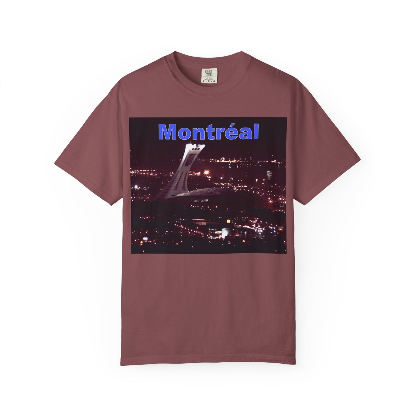 Montreal Night Skyline Unisex T-Shirt, City Love Tee, Travel Shirt, Gift for Her, Vintage Graphic Top