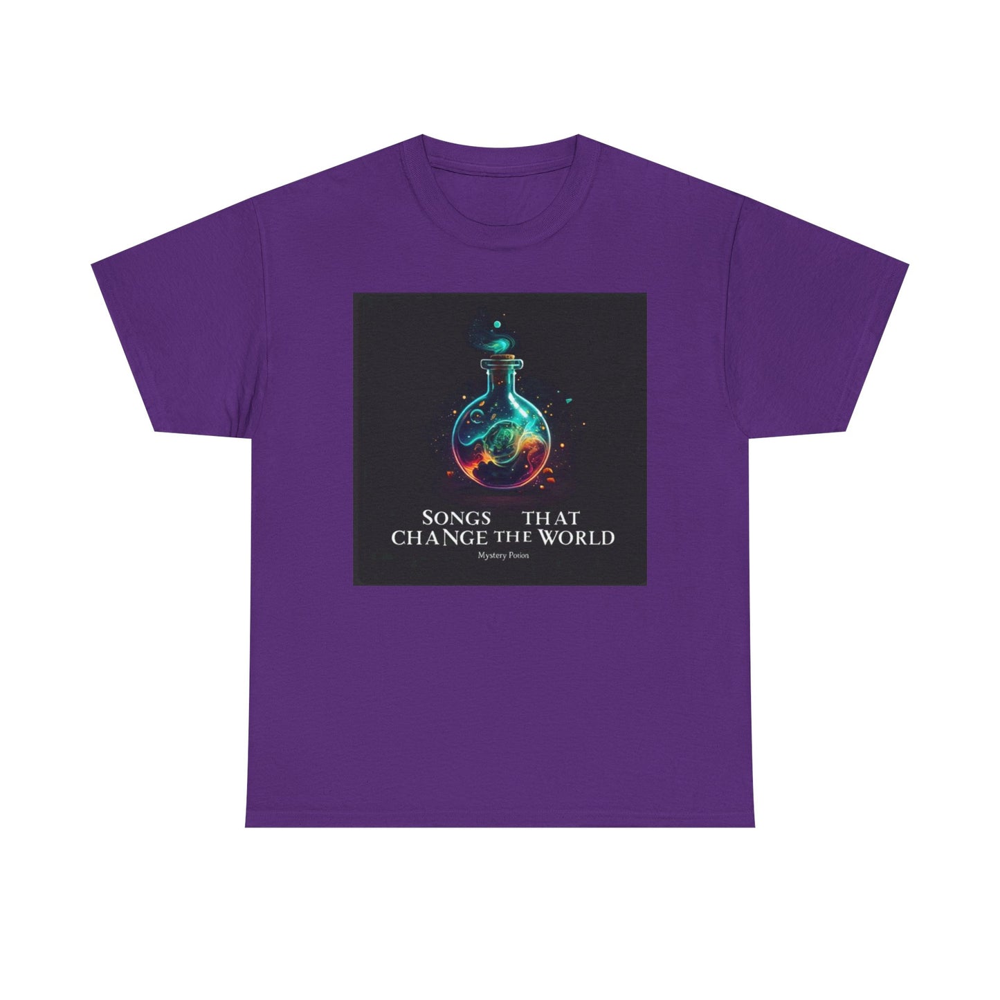'Songs That Change The World' by Mystery Potion Viral Statement Tee