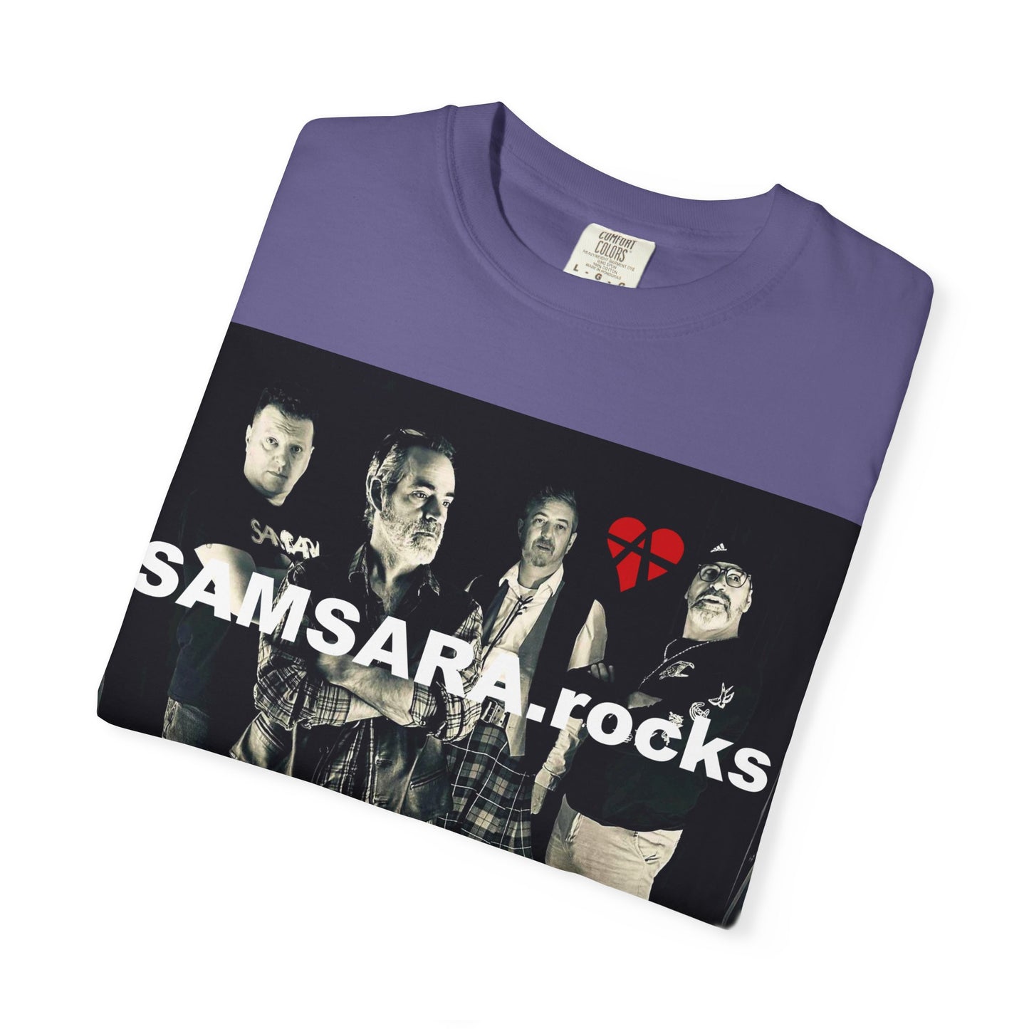 'Samsara Rocks' Official Unisex T-Shirt, Cool Band Tee, Music Lover Gift, Casual Style, Gift for Concert Goers, Rock Music Apparel