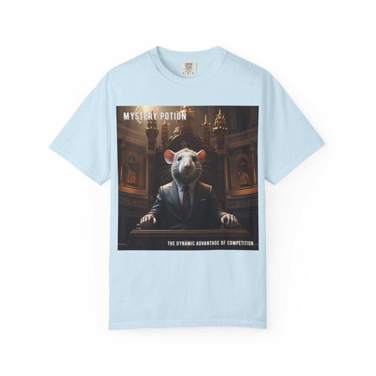 Mystery Potion Funny Unisex T-Shirt, Gift for Animal Lovers, Quirky Tee, Unique Graphic Shirt, Perfect for All Occasions