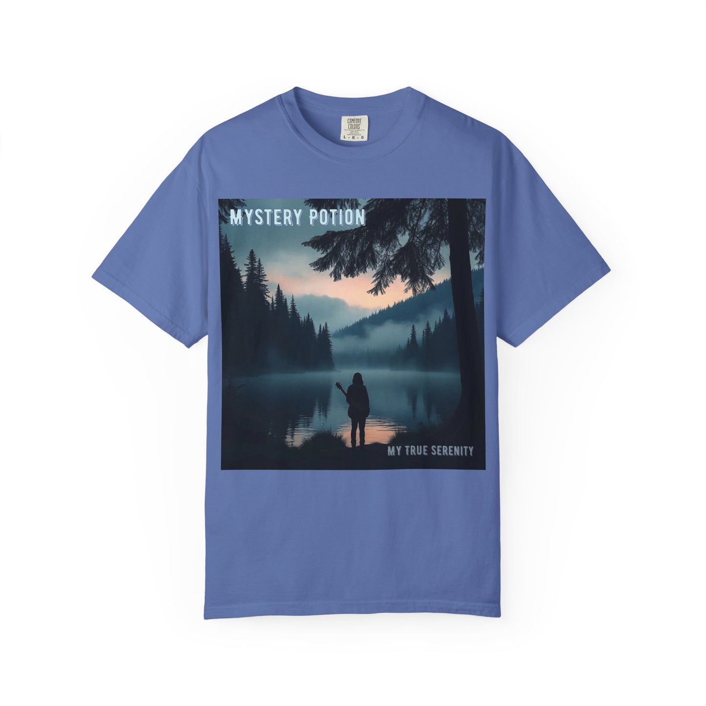 'My True Serenity' by Mystery Potion Unisex T-Shirt | Nature Lover Gift, Outdoor Adventure Tee, Casual Everyday Wear, Unique Graphic Shirt, Cozy and Stylish