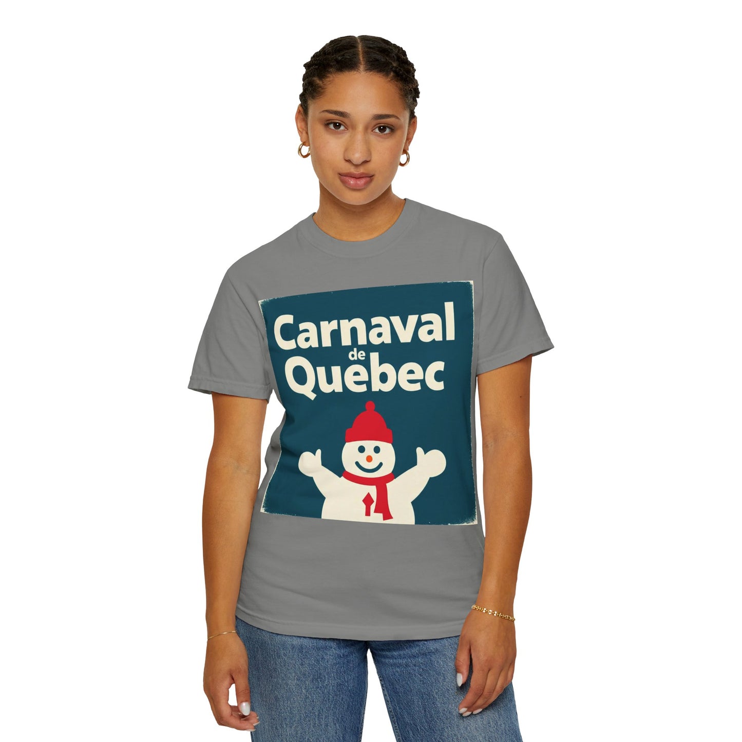 Quebec Carnaval Unisex T-Shirt, Winter Festival Tee, Handmade Vacation Souvenir, Holiday Gift Apparel, Quebec Celebration Shirt