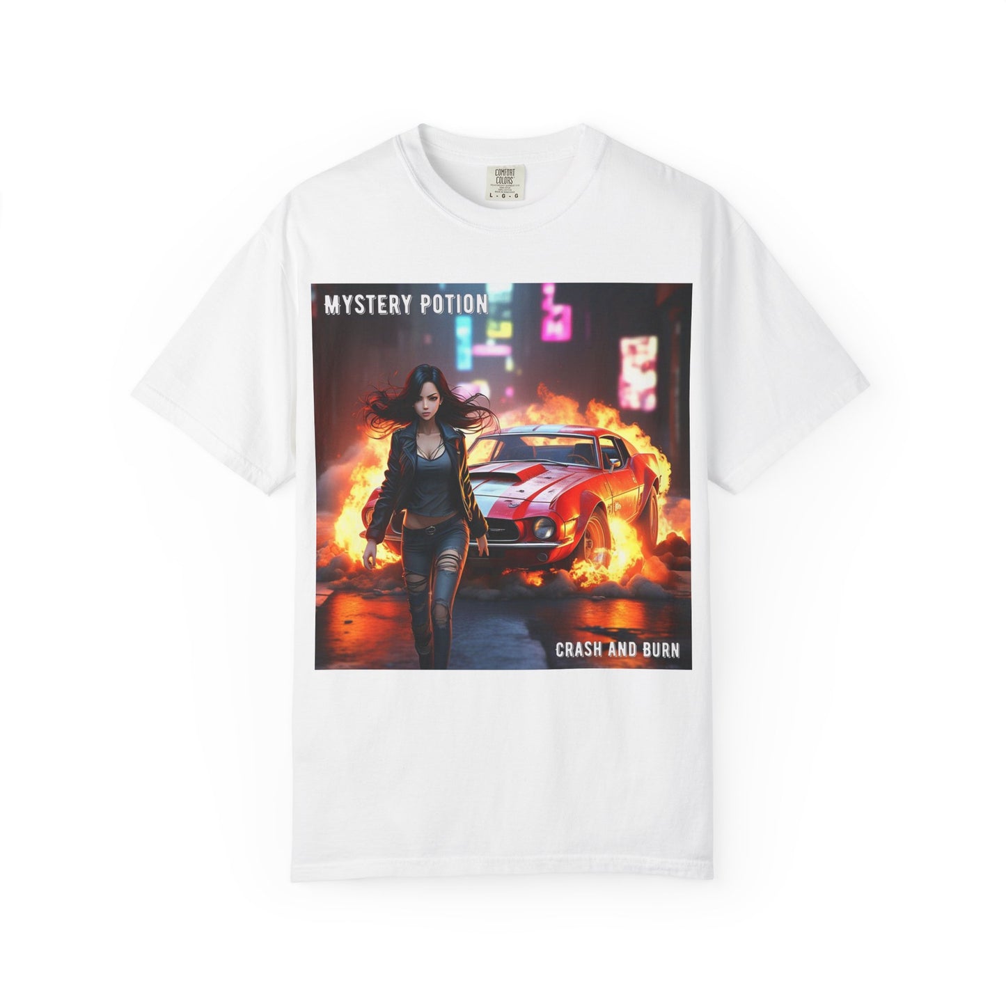 Mystery Potion Graphic Tee, Unisex Cool T-Shirt, Casual Wear, Gift for Gamers, Summer Festival Top