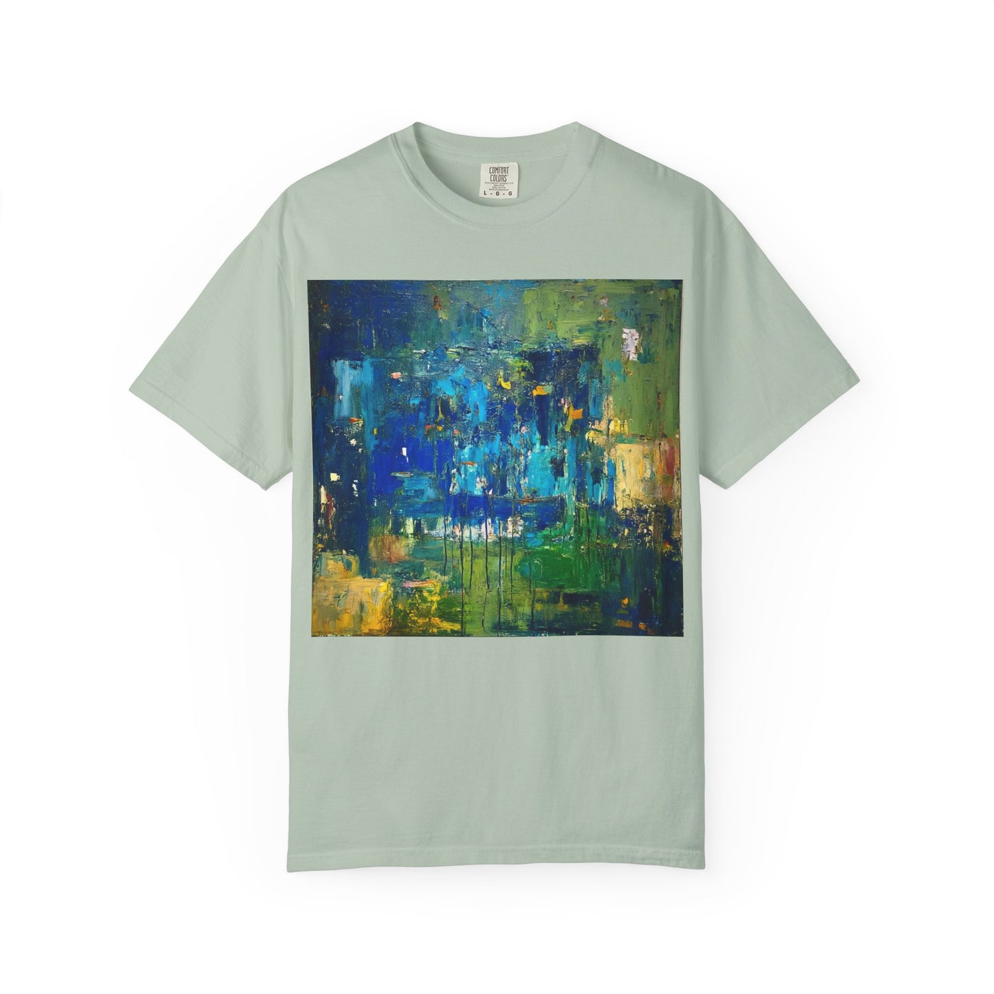 Artistic Unisex T-Shirt, Colorful Abstract Tee, Casual Wear, Gift for Art Lovers, Summer Essential, Unique Graphic Shirt