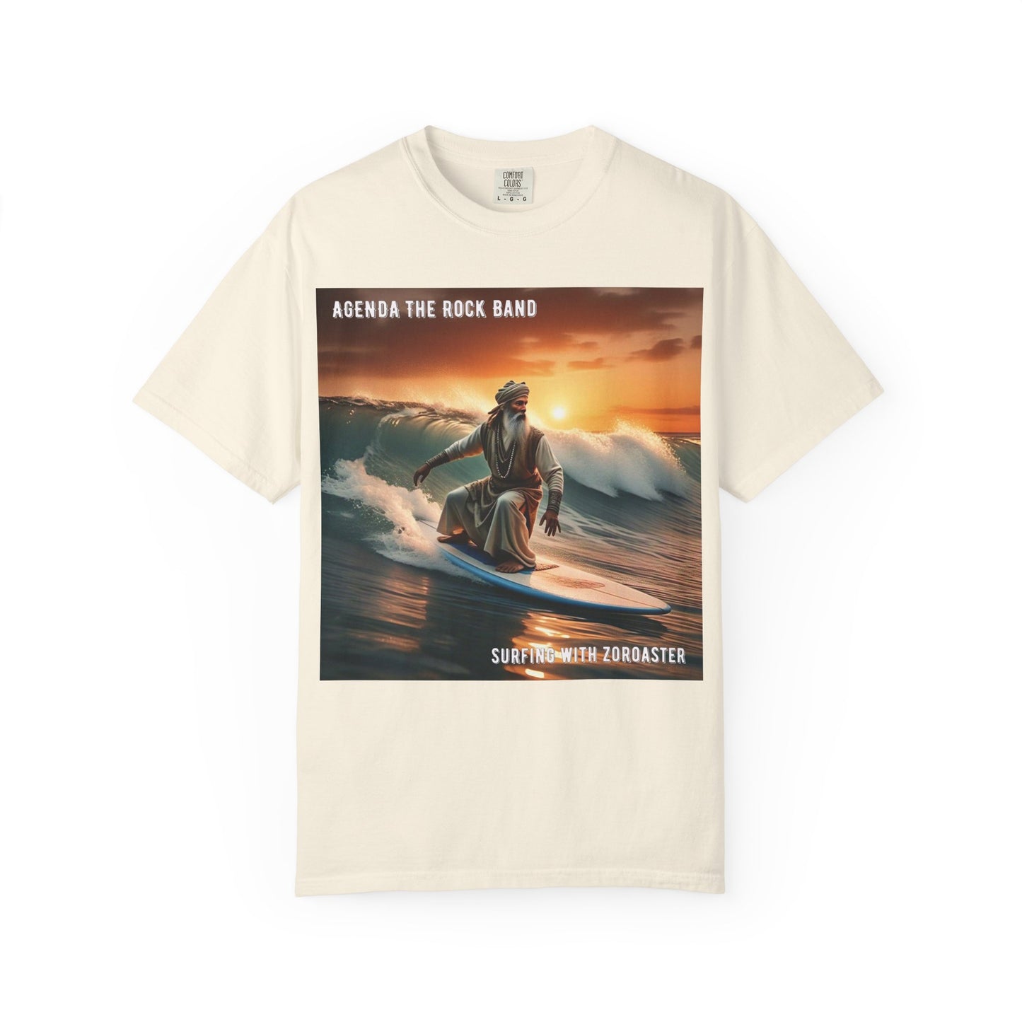 Surfing Rock Band T-Shirt, Unisex Vintage Tee, Casual Summer Wear, Perfect for Music Lovers, Beach Days, Concerts