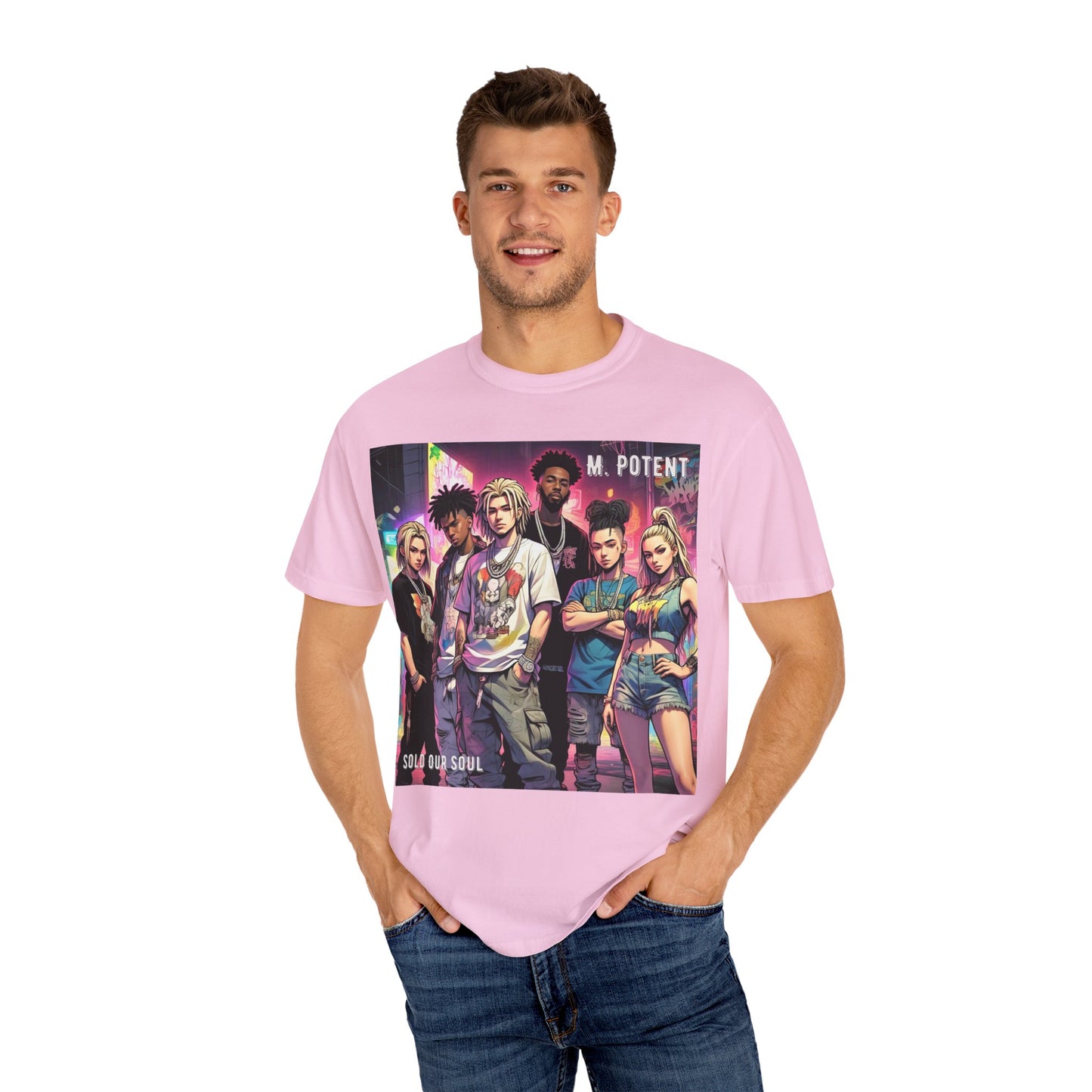 'Sold Our Soul' by M. Potent, Hip Hop Graphic Tee, Streetwear T-Shirt, Unisex Casual Tee, Music-Inspired Shirt, Gifts for Music Lovers, Trendy Fashion Top