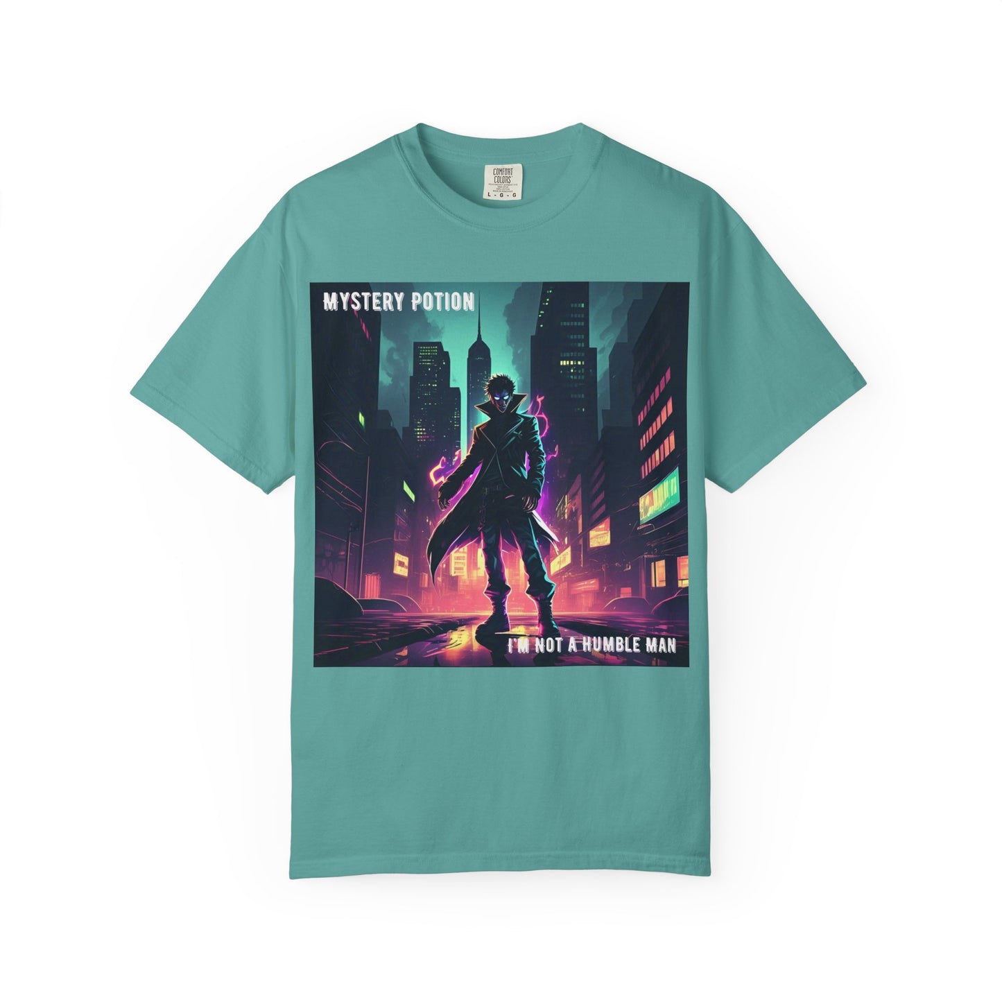 'I'm Not A Humble Man' Design, Mystery Potion Top Hit, Viral Musician's band T-shirt