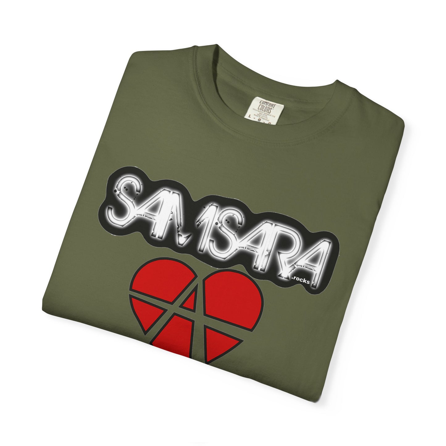 Samsara Unisex T-Shirt, Band Picture on back, Comfortable Graphic Shirt for Music Lovers, Perfect for Concerts, Gifts for Friends, Casual Wear, Street Style