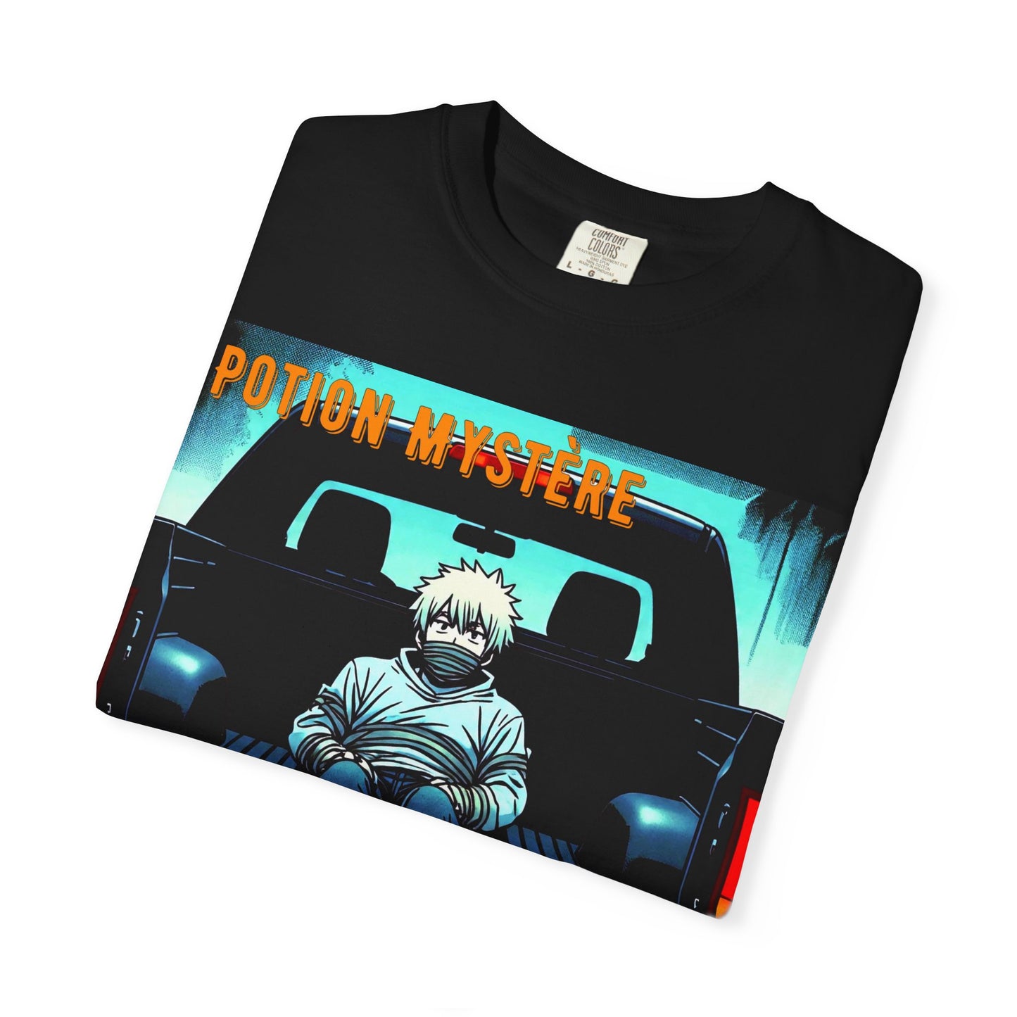'Politesse Exige' par Potion Mystère, Retro Graphic T-Shirt for Anime Lovers, Casual Wear, Unique Gift, Streetwear, Unisex Tee, Hands and Fee Tied