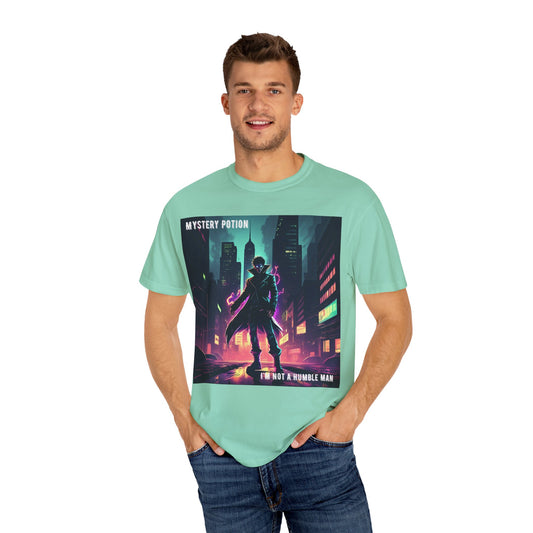 'I'm Not A Humble Man' Design, Mystery Potion Top Hit, Viral Musician's band T-shirt