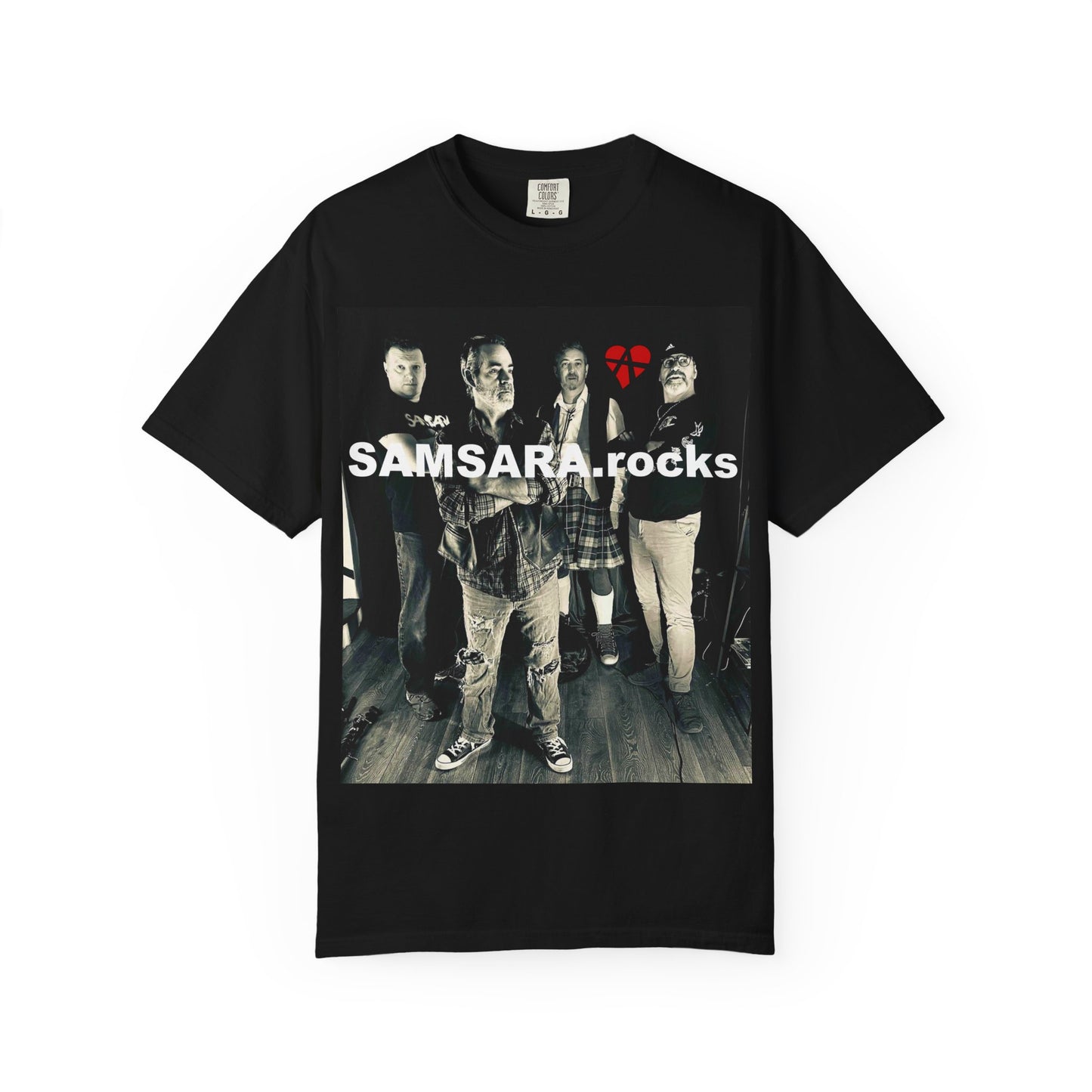 'Samsara Rocks' Official Unisex T-Shirt, Cool Band Tee, Music Lover Gift, Casual Style, Gift for Concert Goers, Rock Music Apparel