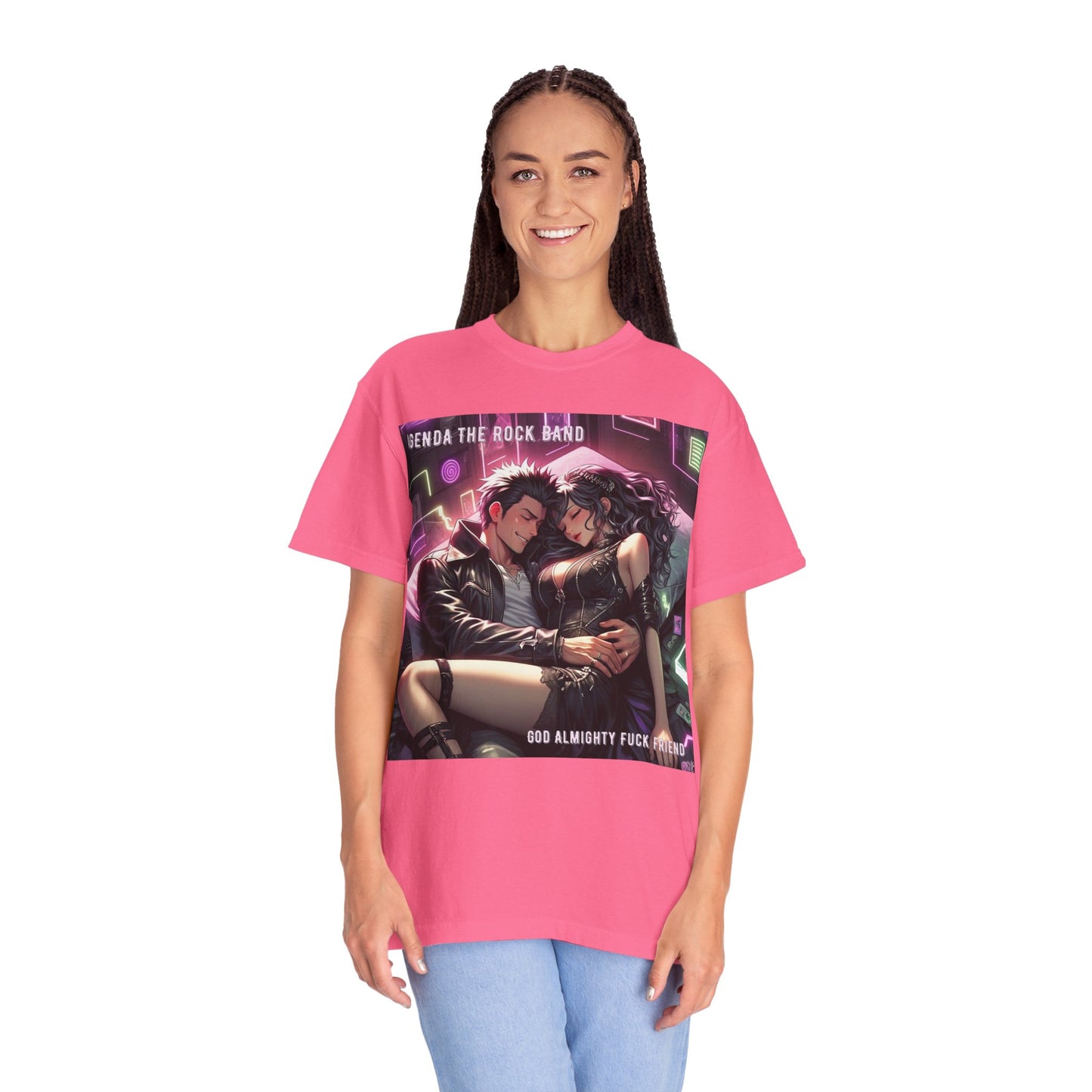 Rock Band Explicit Graphic T-Shirt, Vintage Music Tee, Unisex Kurt Cobain Shirt, Retro Style Apparel, Perfect for Concerts or Gifting